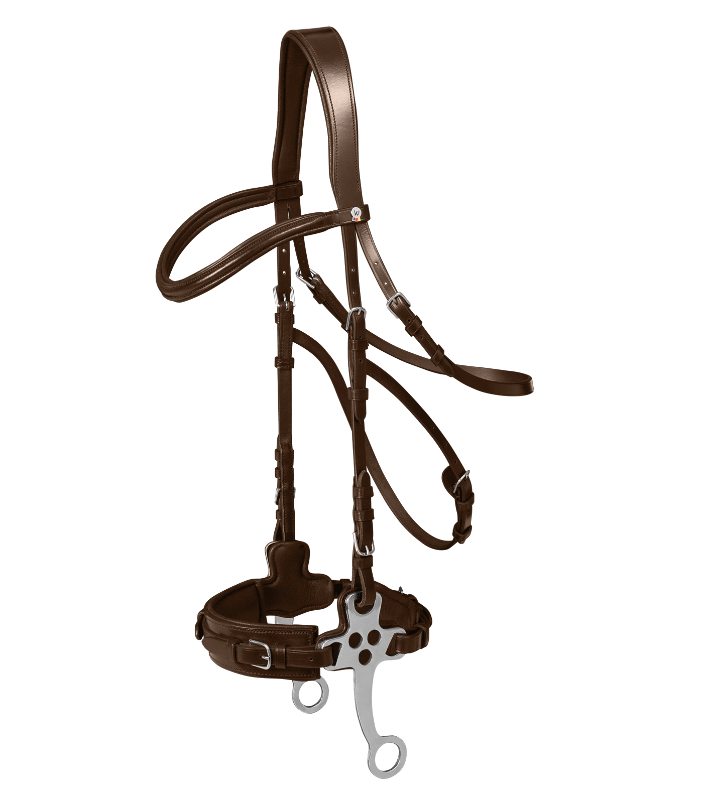 Brida Waldhausen X-Line Hackamore marrón