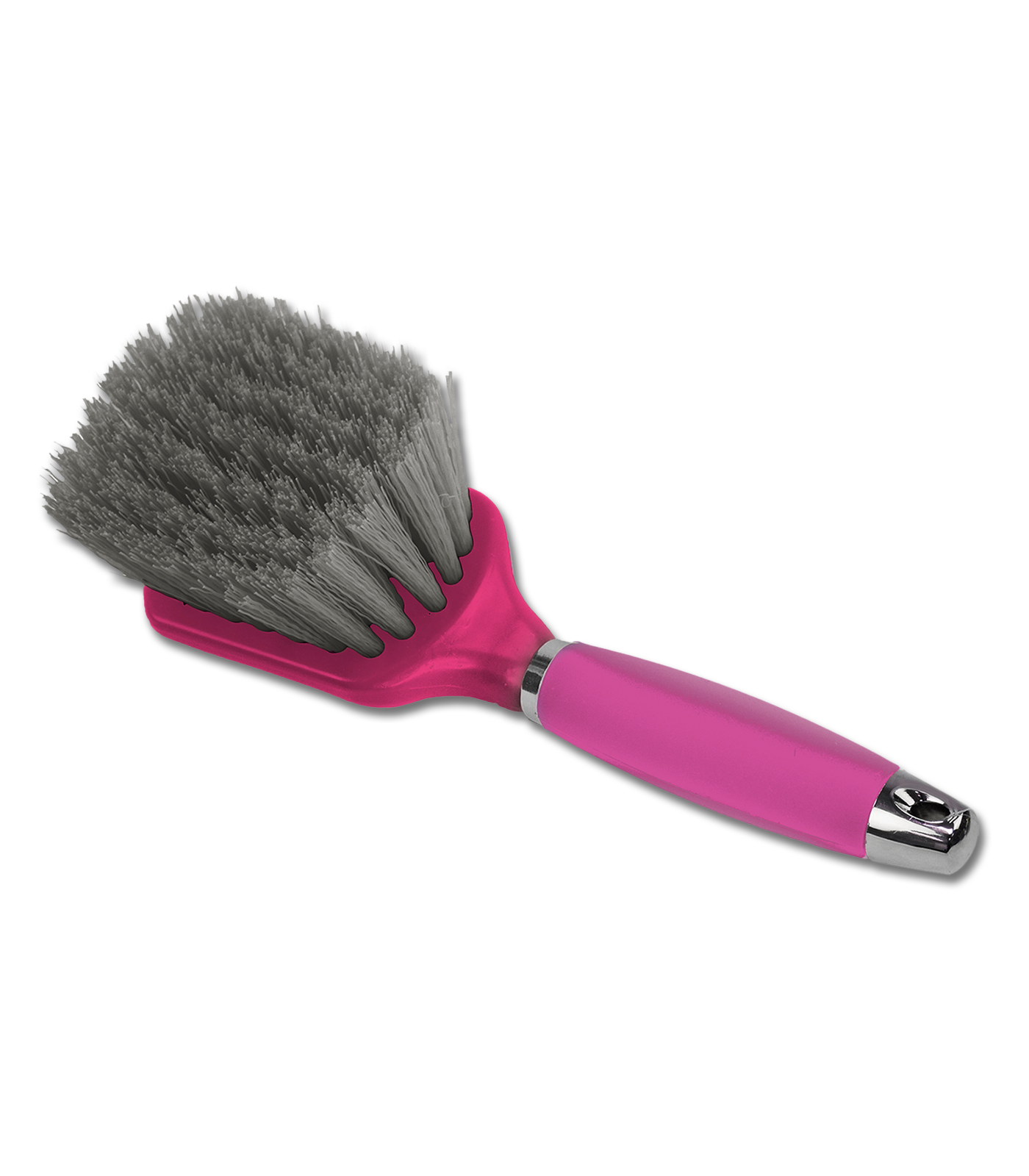 Hoof Brush with Gel Handle pink