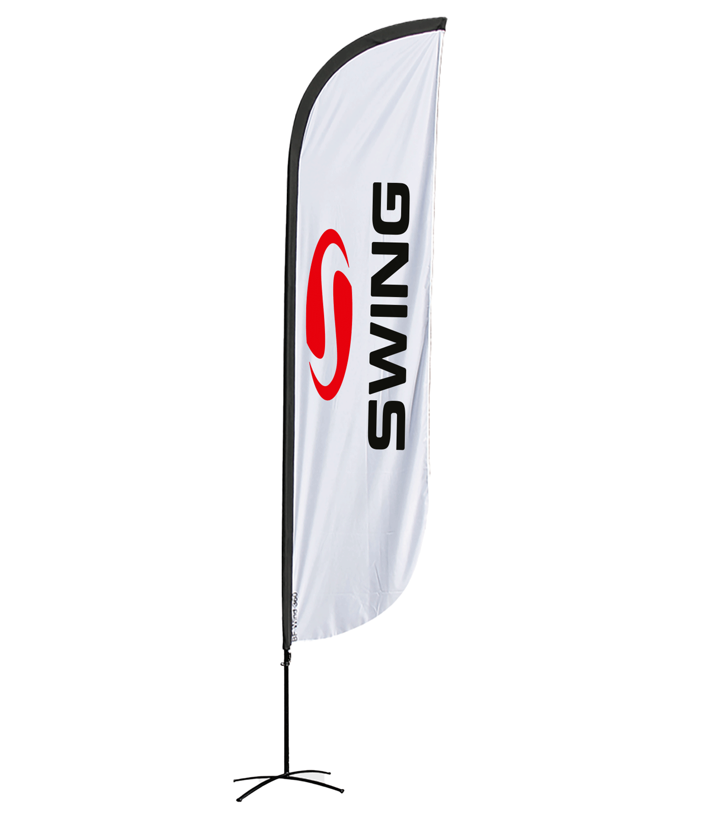 Bandera de playa Swing, M, 67x315 cm