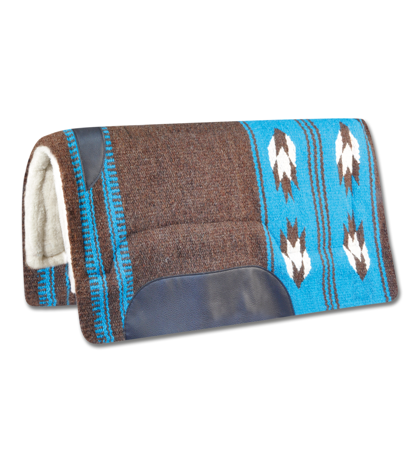 Utah Western Pad brown/turquoise