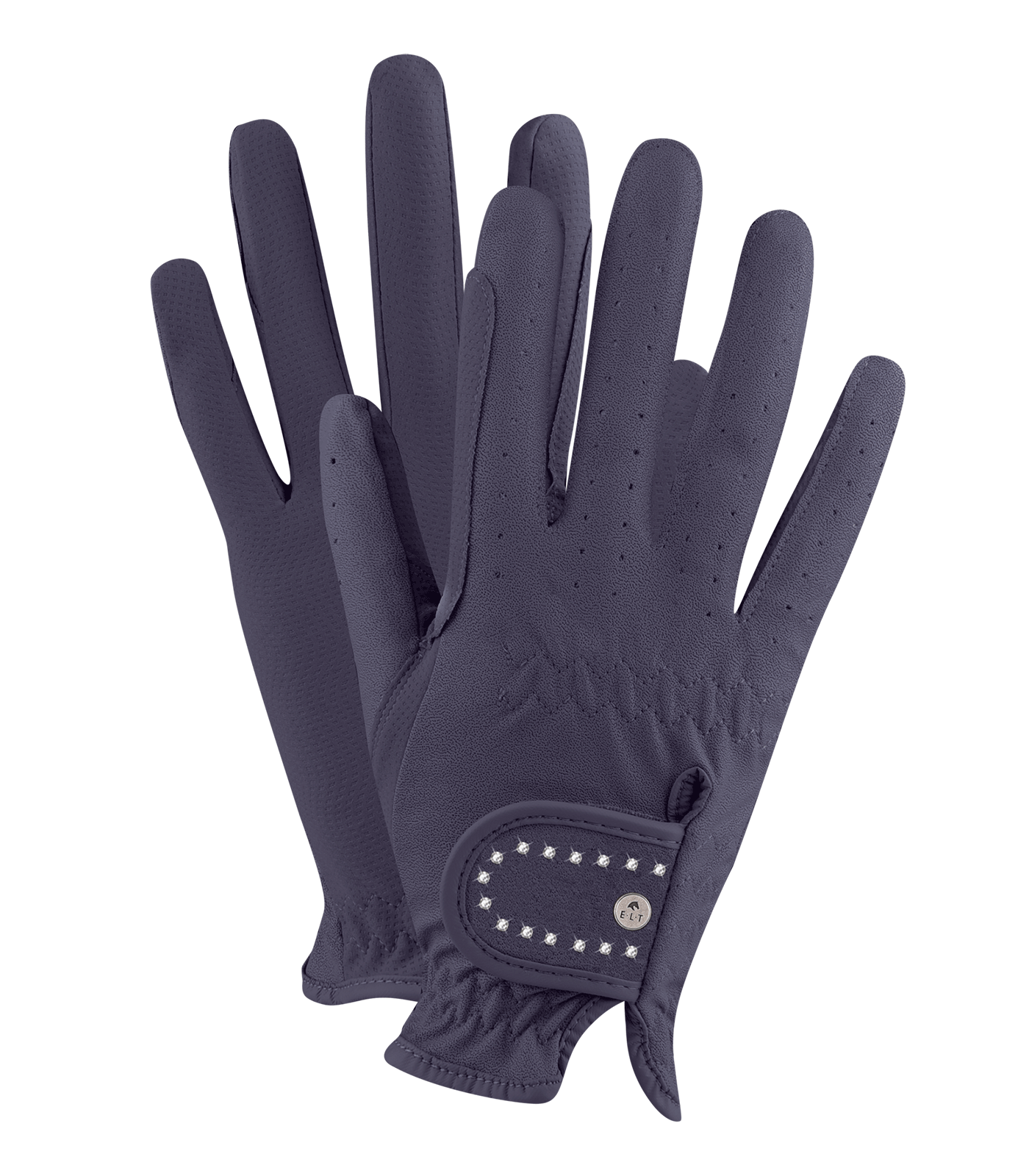 Guantes de equitación Allround azul noche