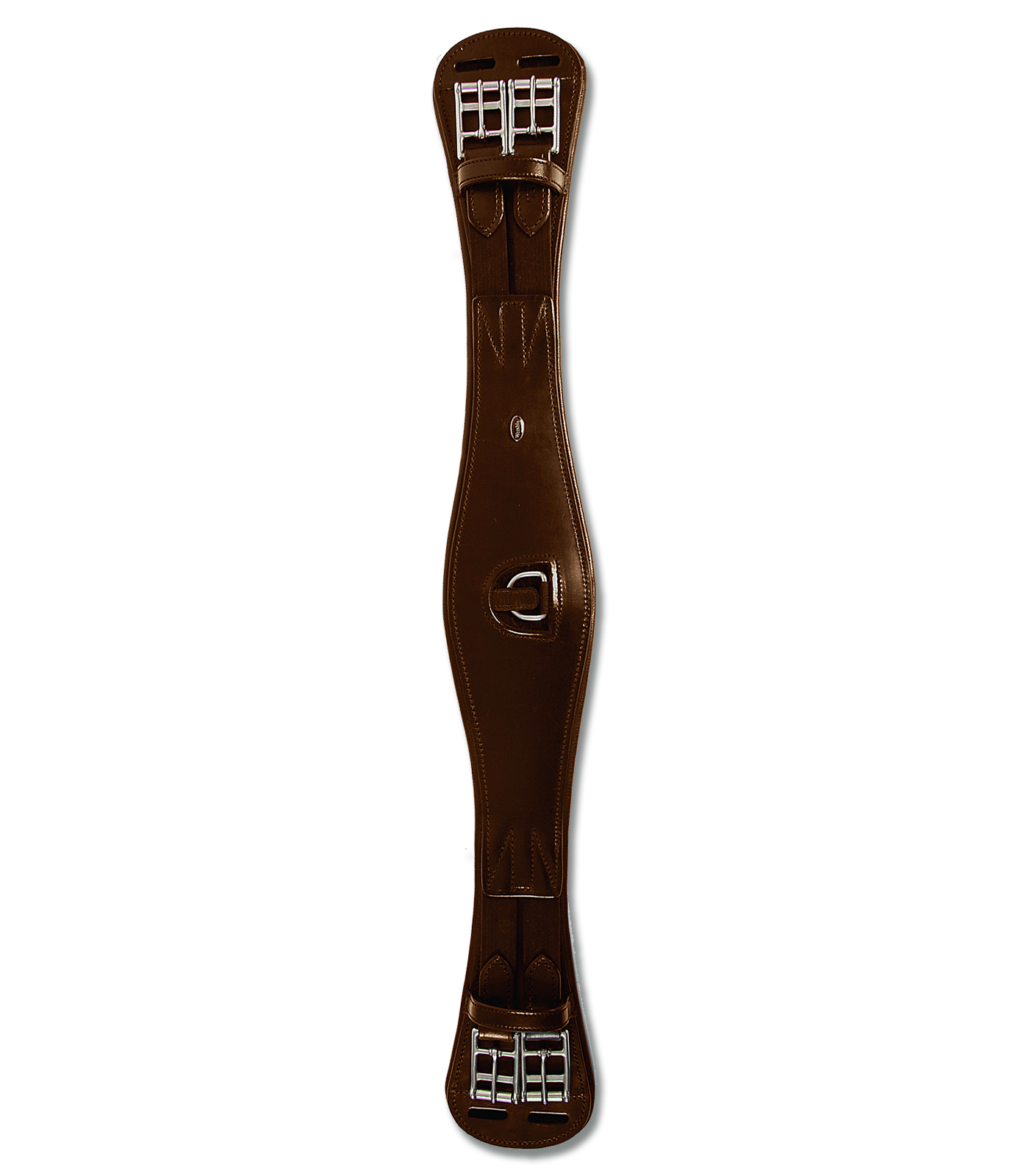 Leather Dressage Girth - with elastic