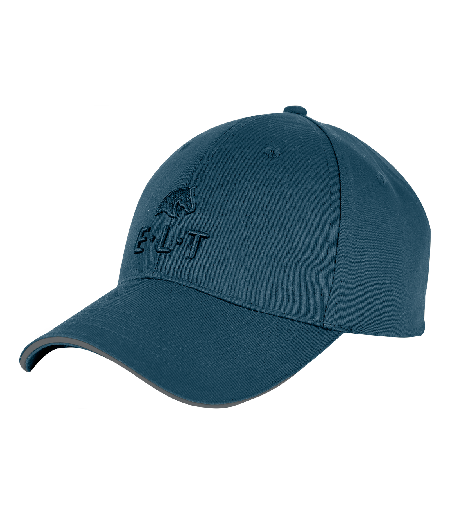 Baseball Cap E·L·T petrolblau