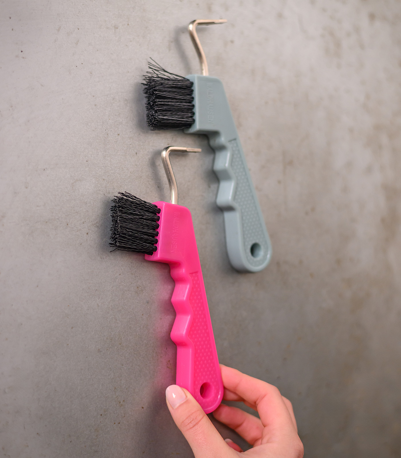 Hufkratzer mit Magnet