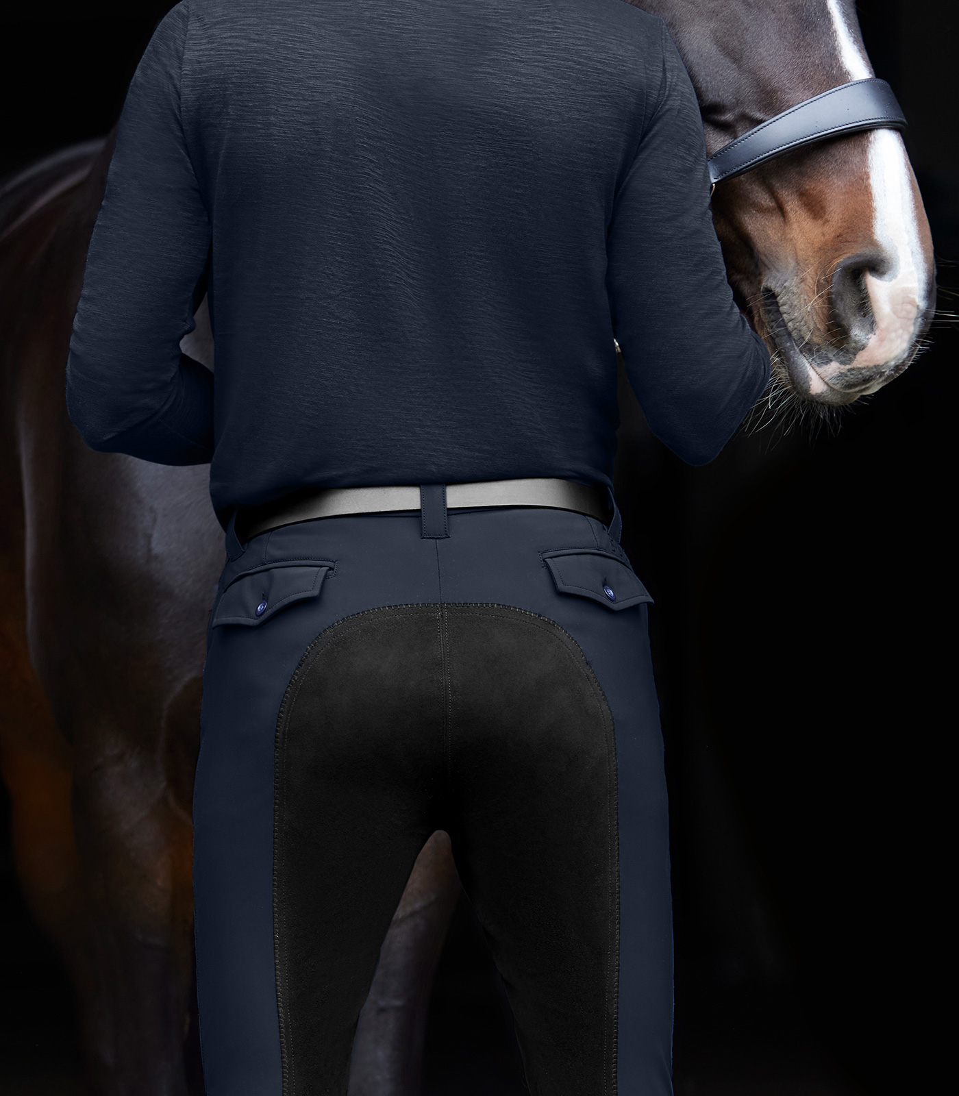 Pantalones de equitación Matteo Classic, para hombre