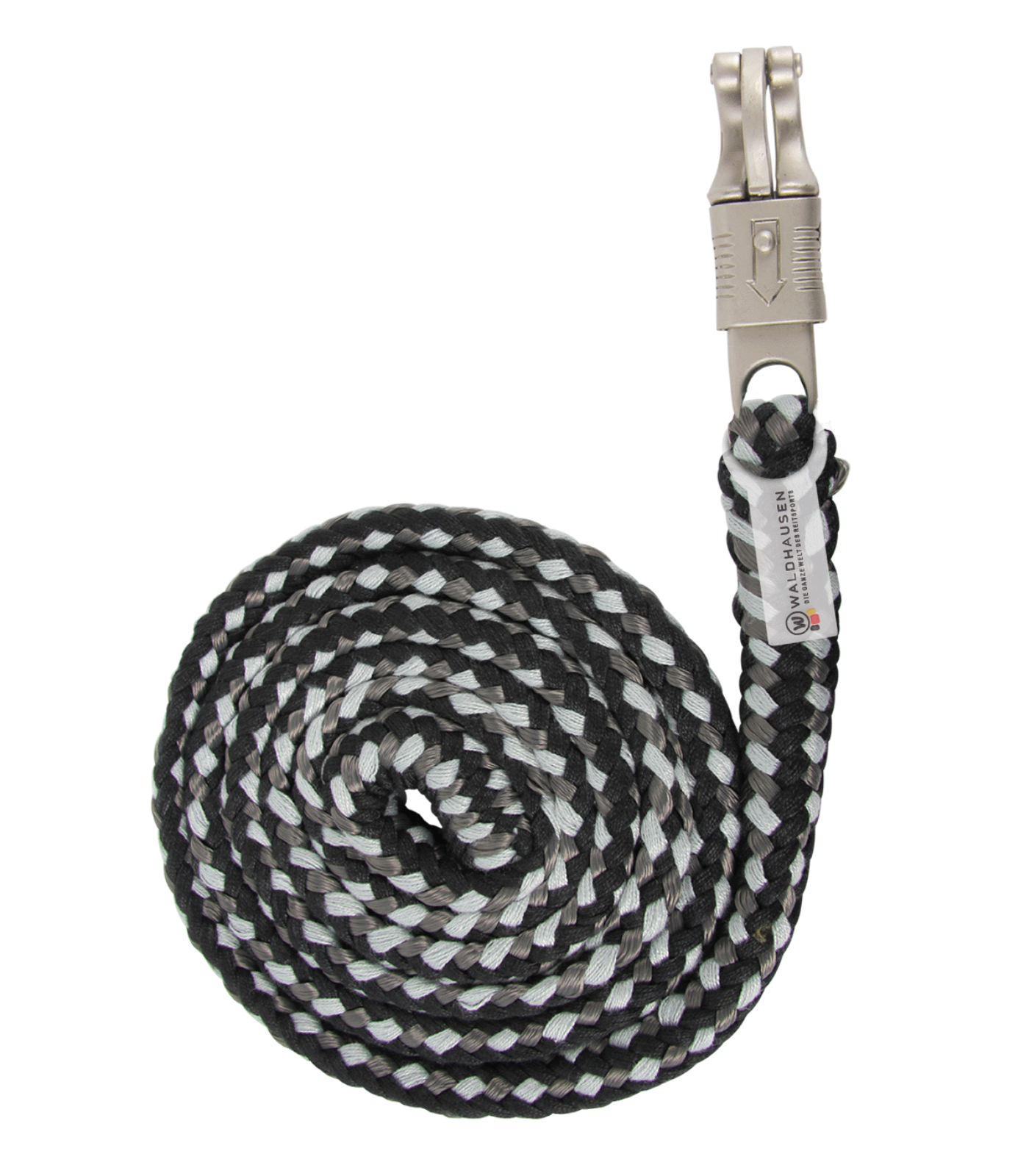 Plus Lead Rope - Snap hook black/grey