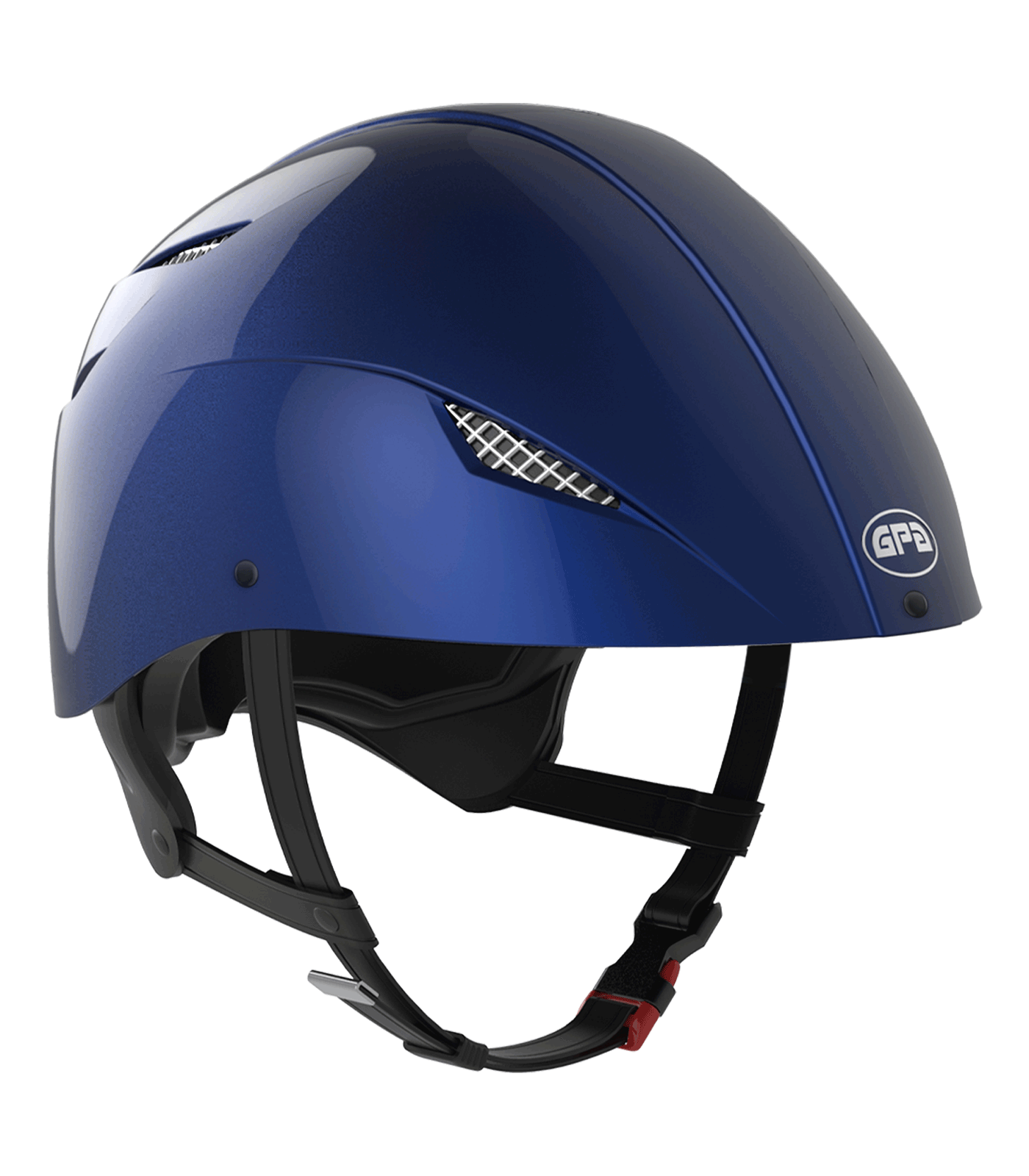 EASY Jock Up HYBRID GPA Riding Helmet dark blue glossy