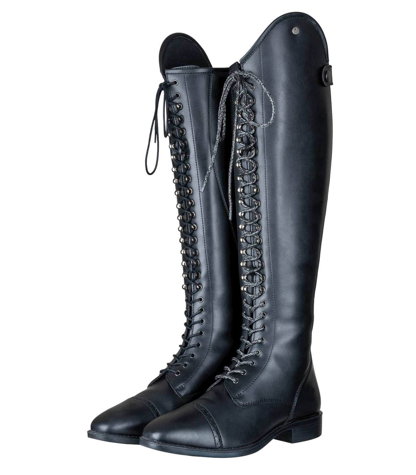 Bottes d’équitation Portland Polo noir ample