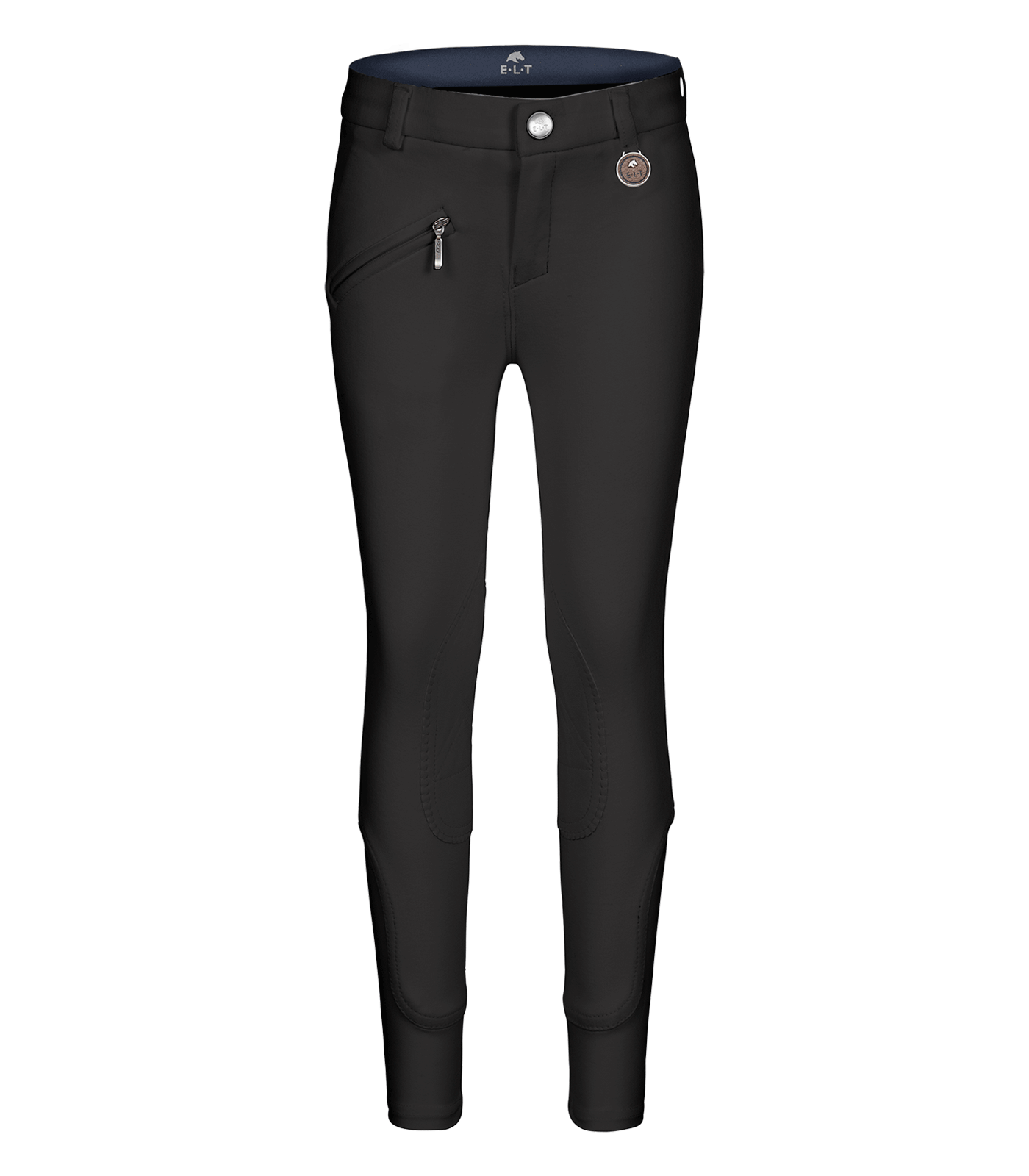 Pantalones de equitación Funktion Sport, para niños negro