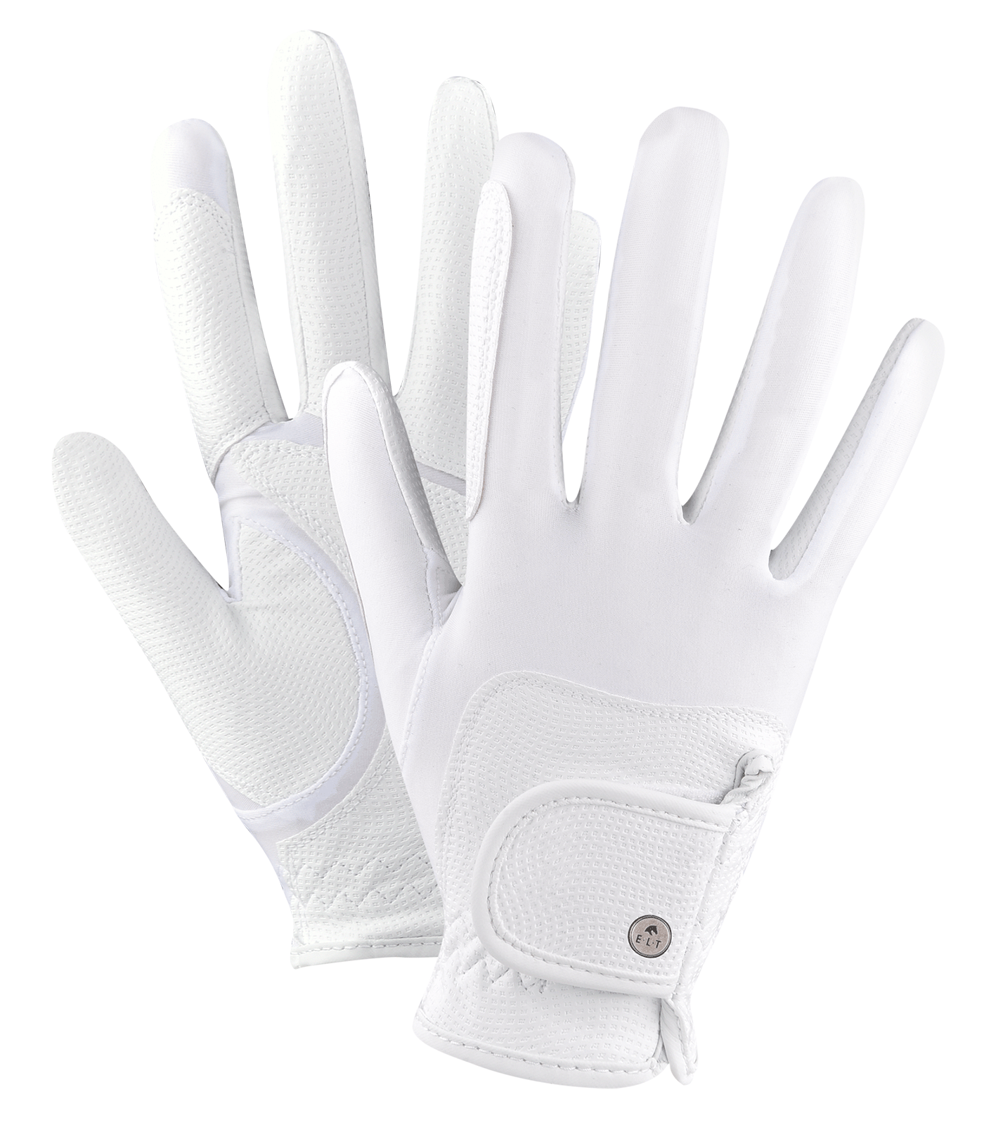 Gants d’équitation Metropolitan blanc