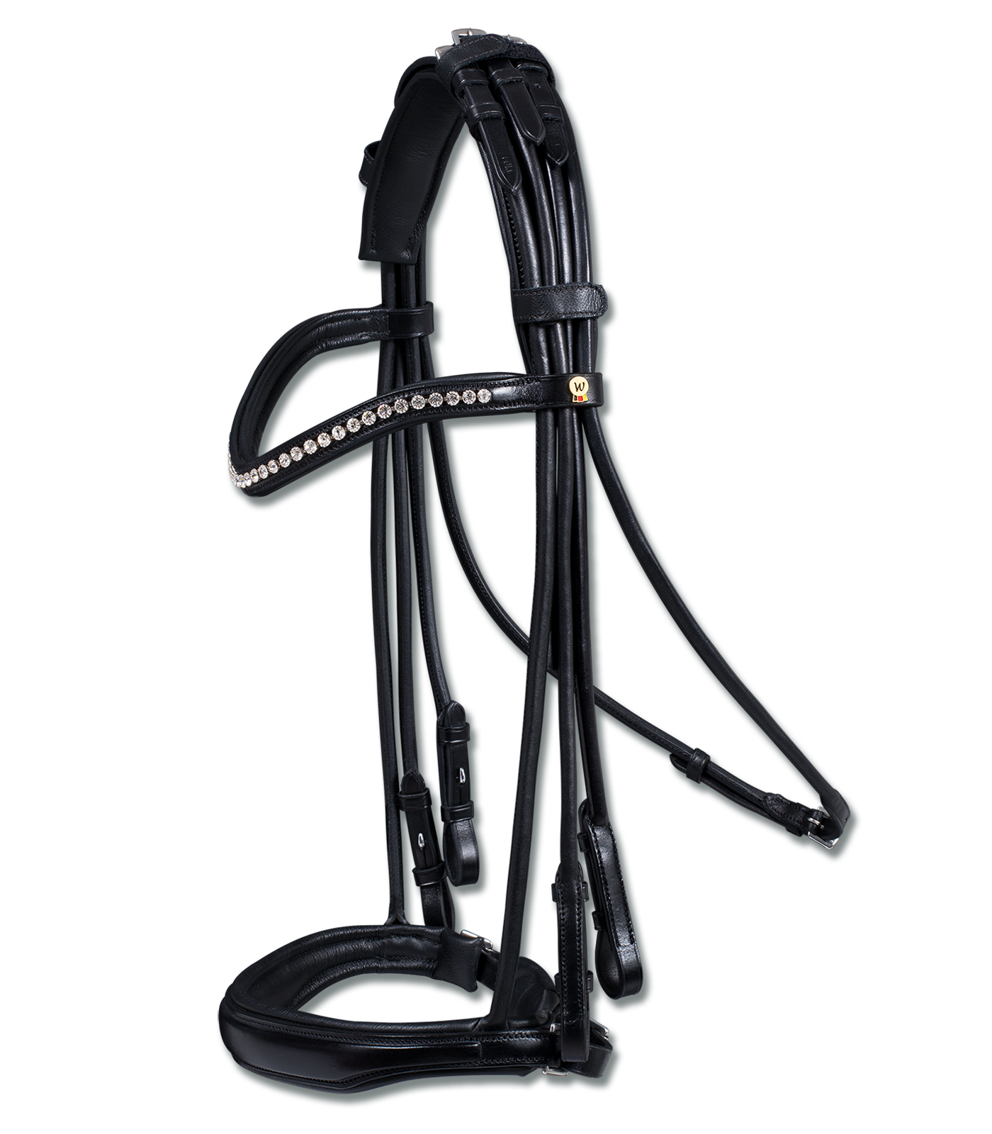 Waldhausen S-Line Kandarenzaum Blackburn schwarz