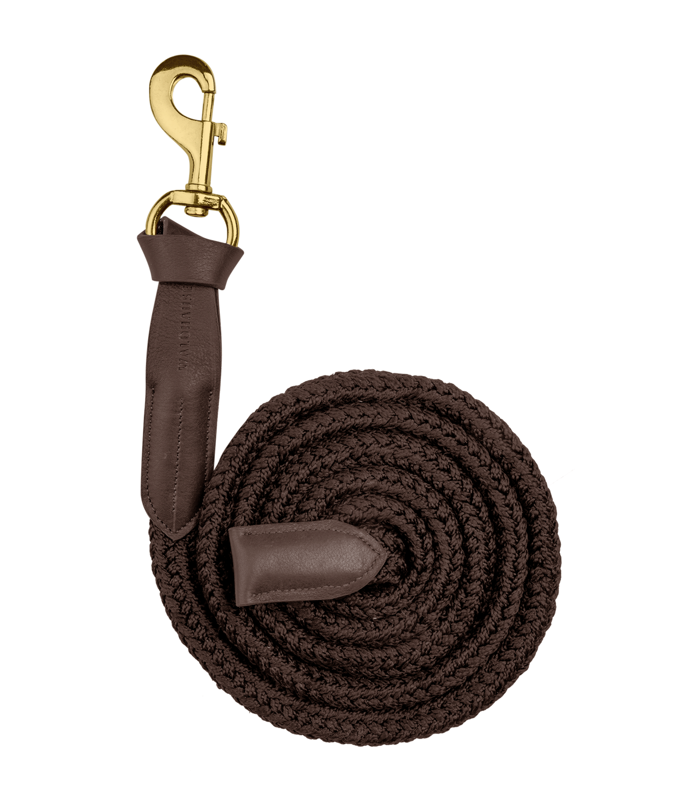 Longe Royal avec détails en cuir marron