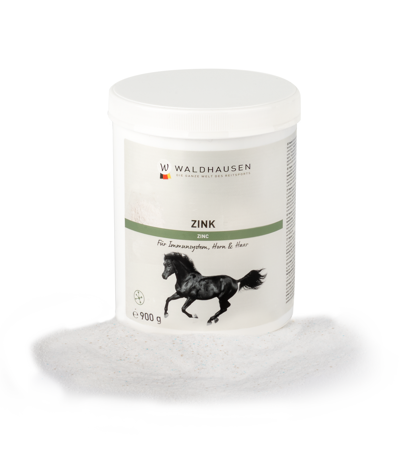 Zinc: para el sistema inmunitario, la materia córnea y el cabello, 900 g