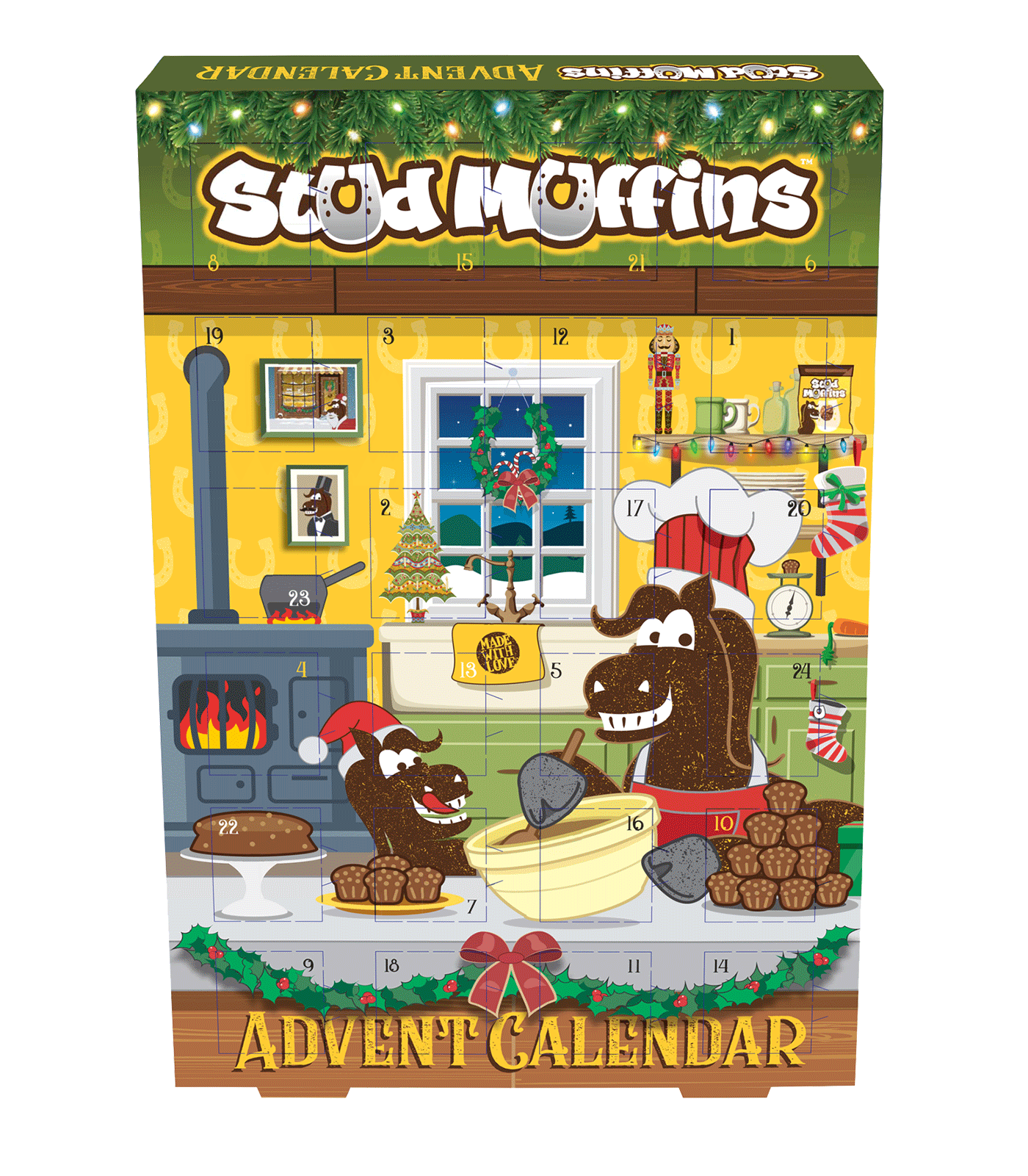 Stud Muffins Calendario de Adviento