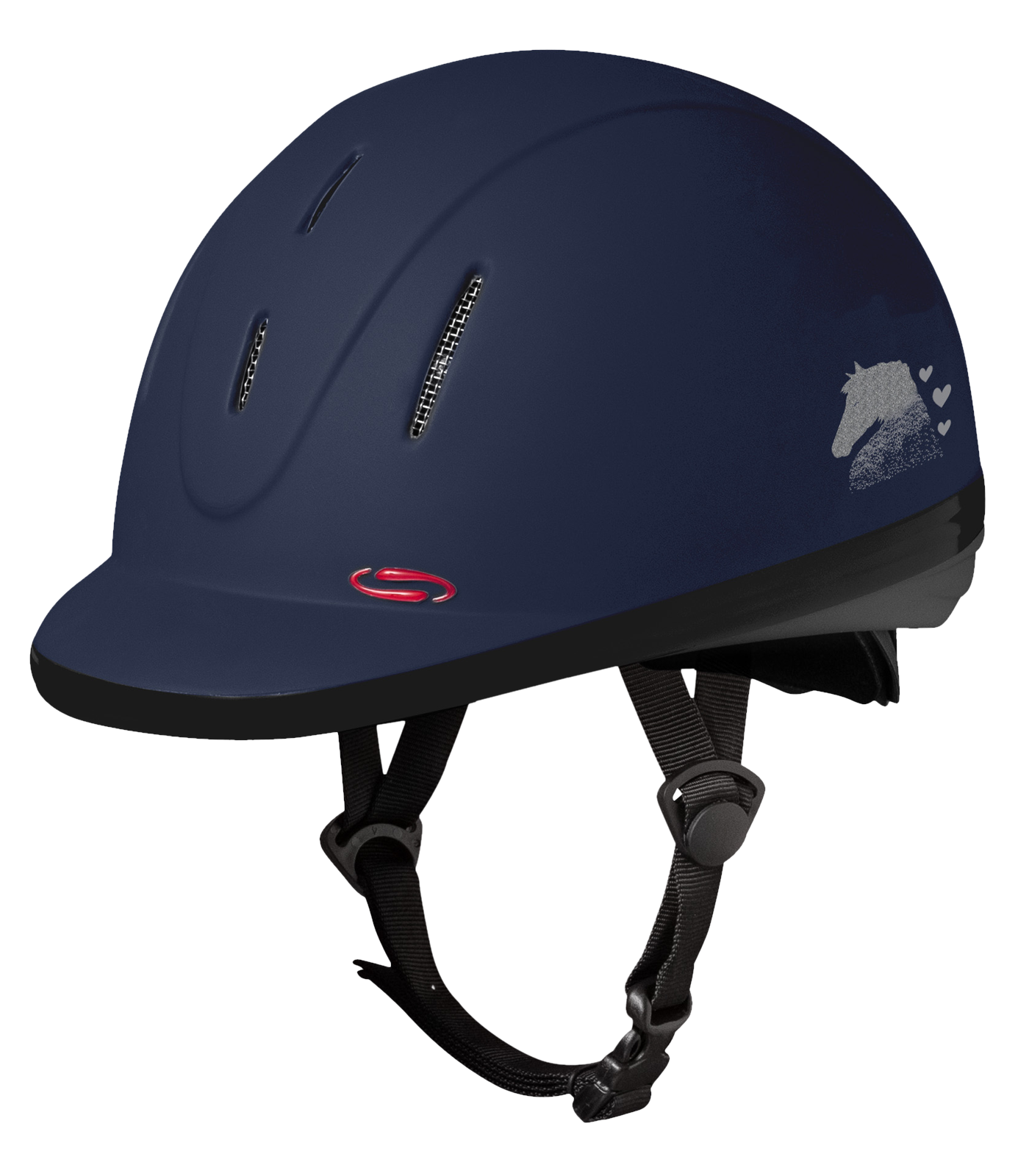 SWING Helmet H06 night blue/Lucky Heart