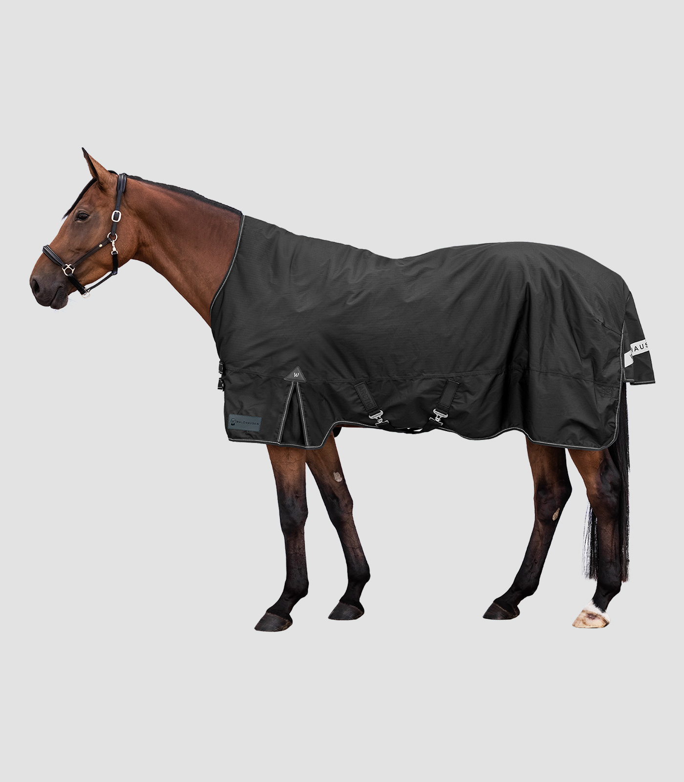 ARCTIC Outdoordecke, High Neck, Light schwarz