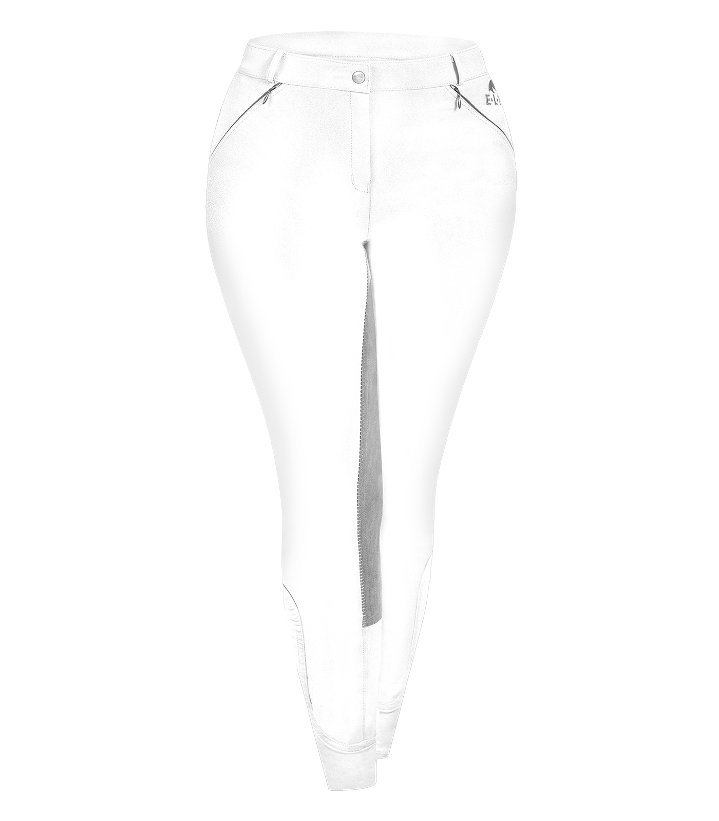 Reithose Dahlia weiß/grau