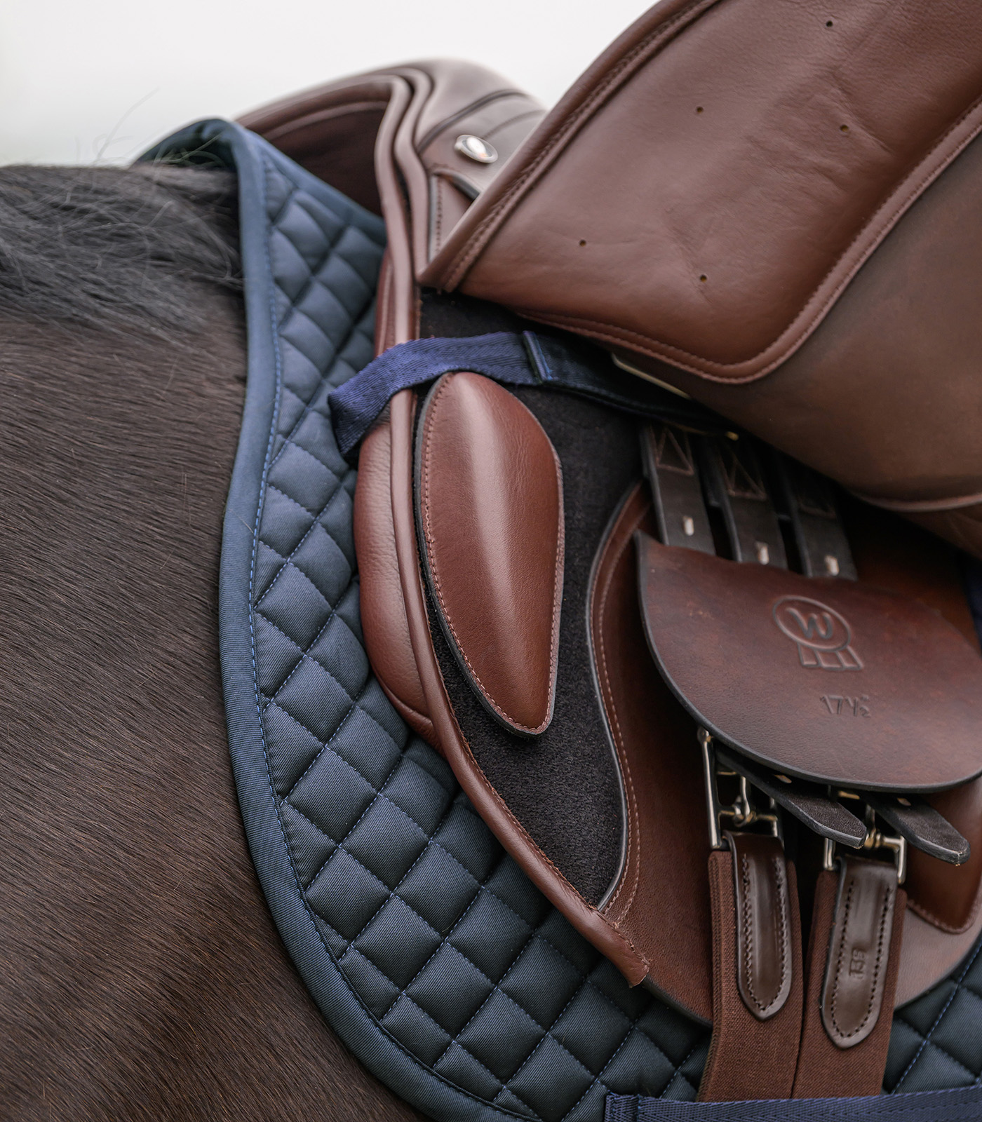 Comfort Jumping Saddle, Leather