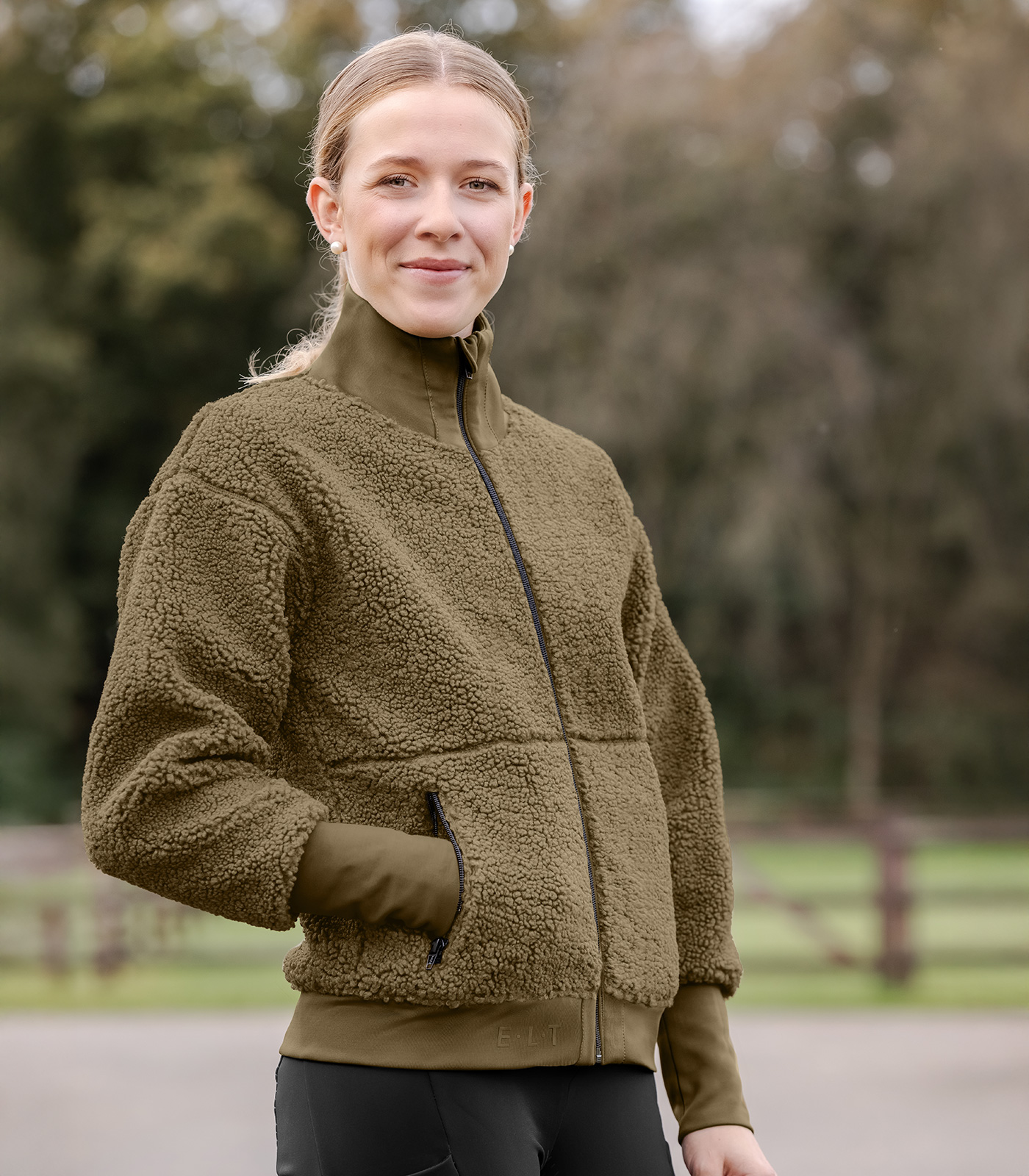 Giacca in pile Riverside