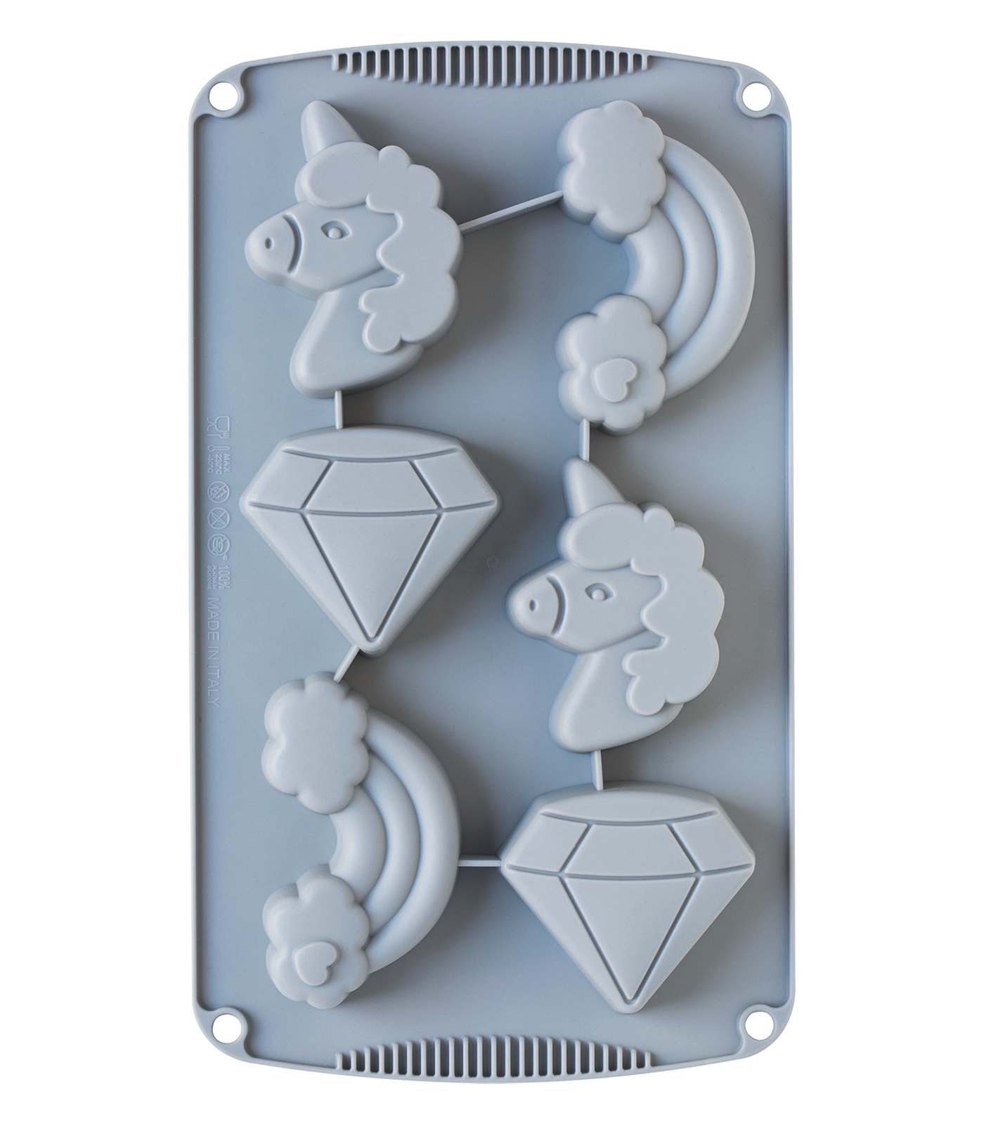 Baking mould with 6 motifs