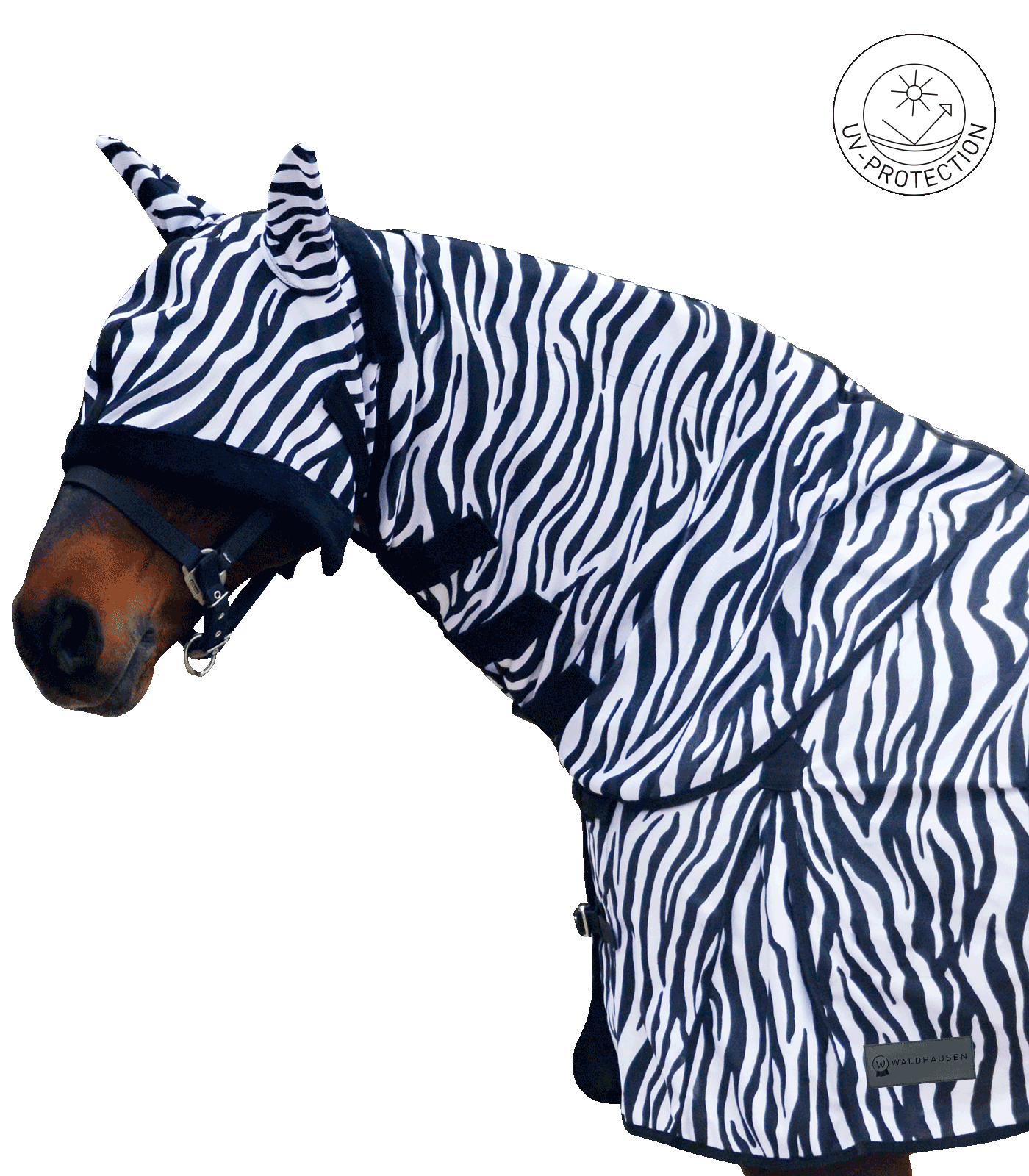 Collo antimosche Zebra nero/bianco