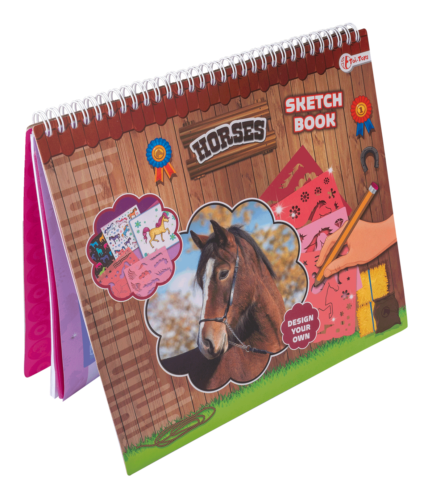 Bloc à dessin Chevaux