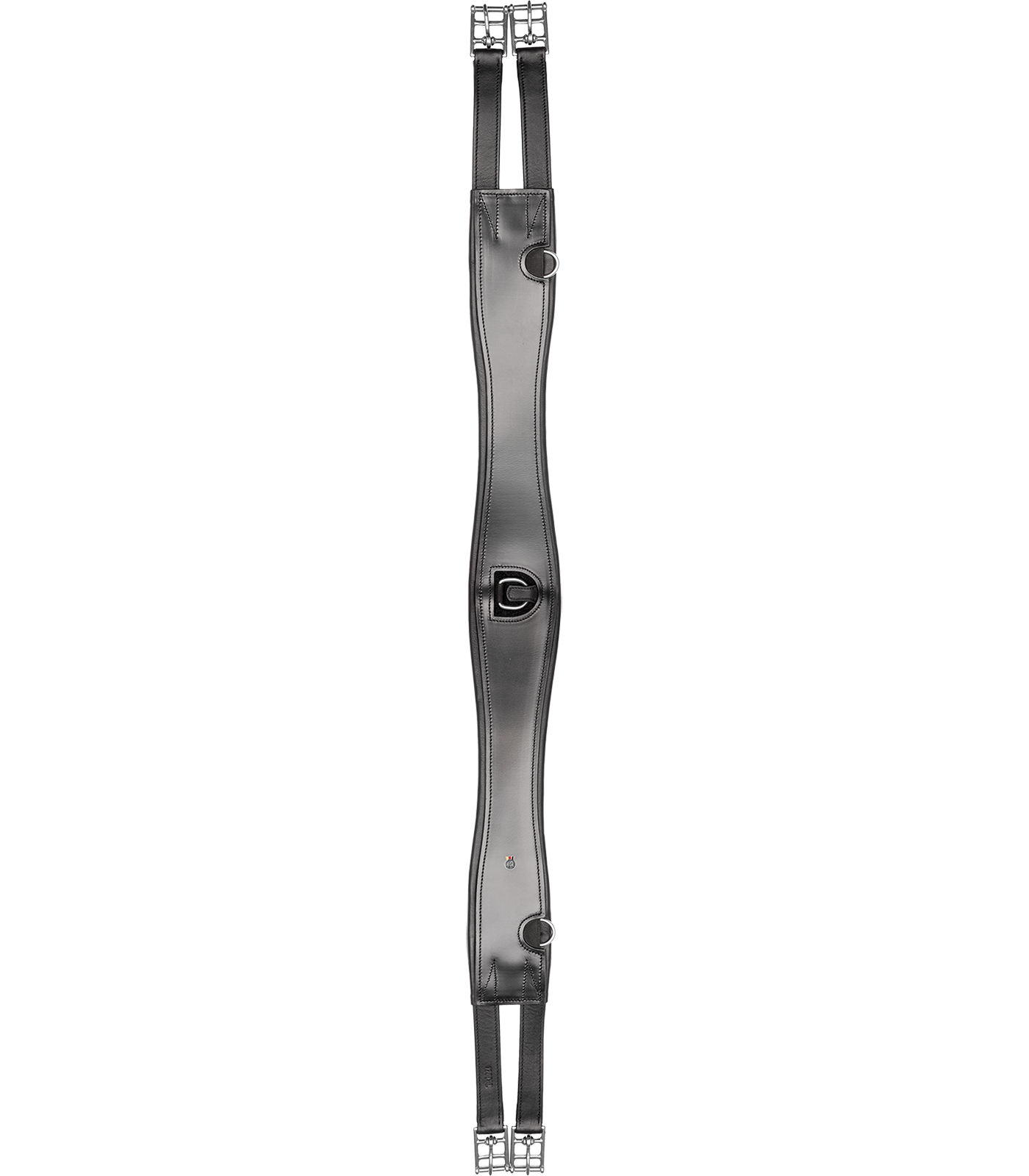 Waldhausen Ledersattelgurt Sleek schwarz