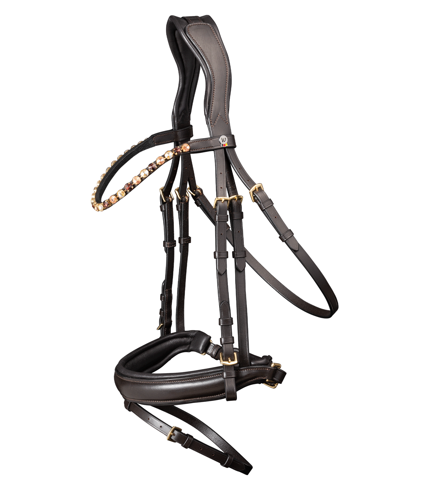 Waldhausen X-Line Bridle Goldheart