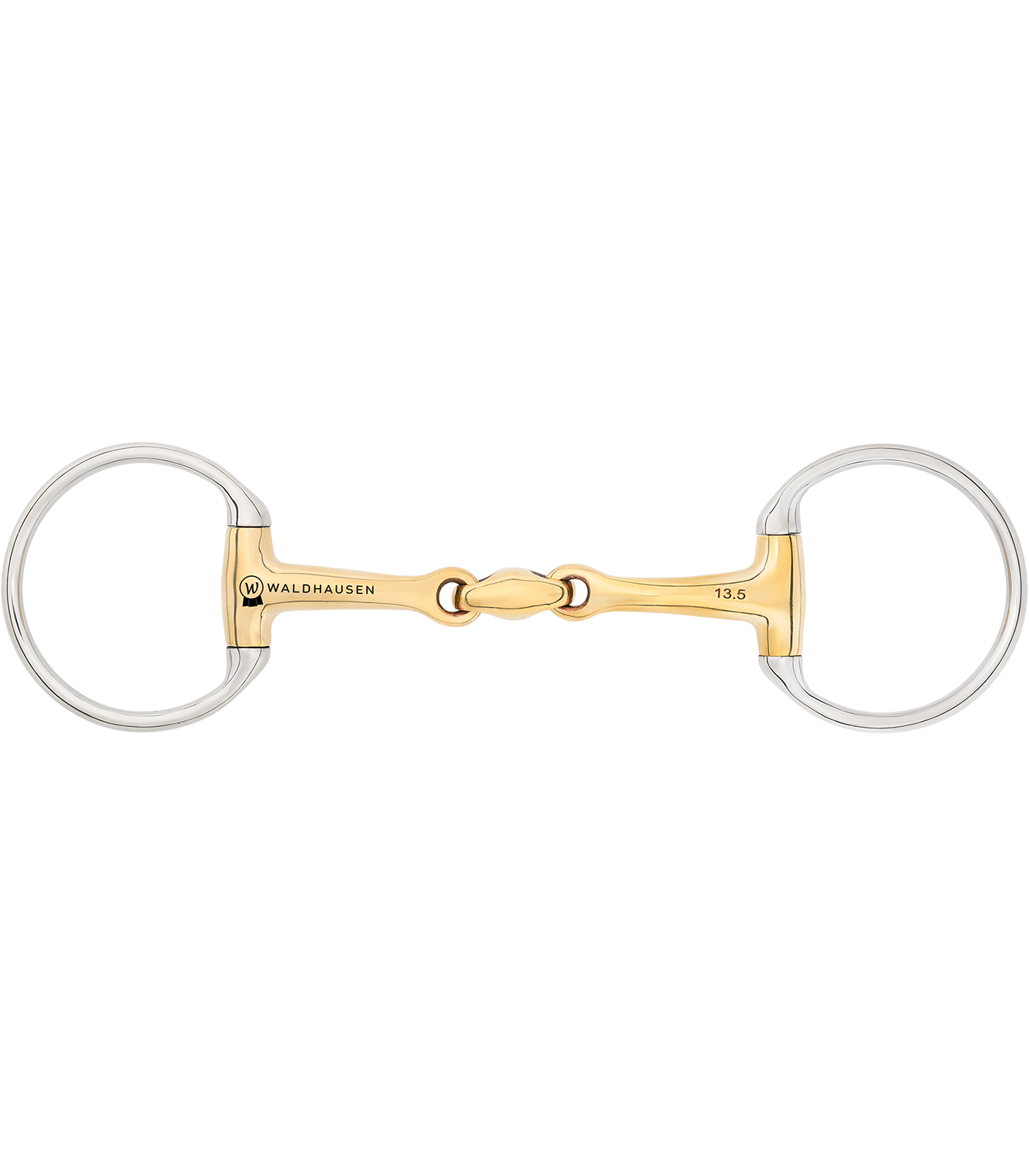 Olivové udidlo Waldhausen Cyprium, 2× lomené