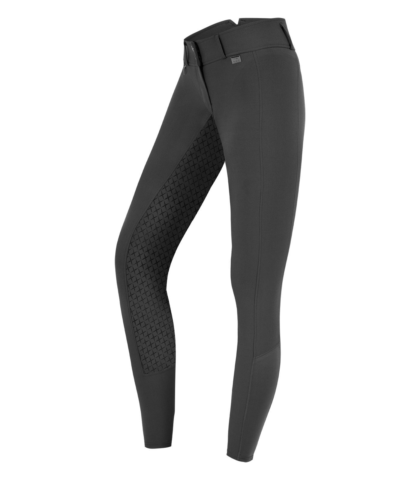 Pantaloni da equitazione Micro Sport, con inserto in silicone, vita alta