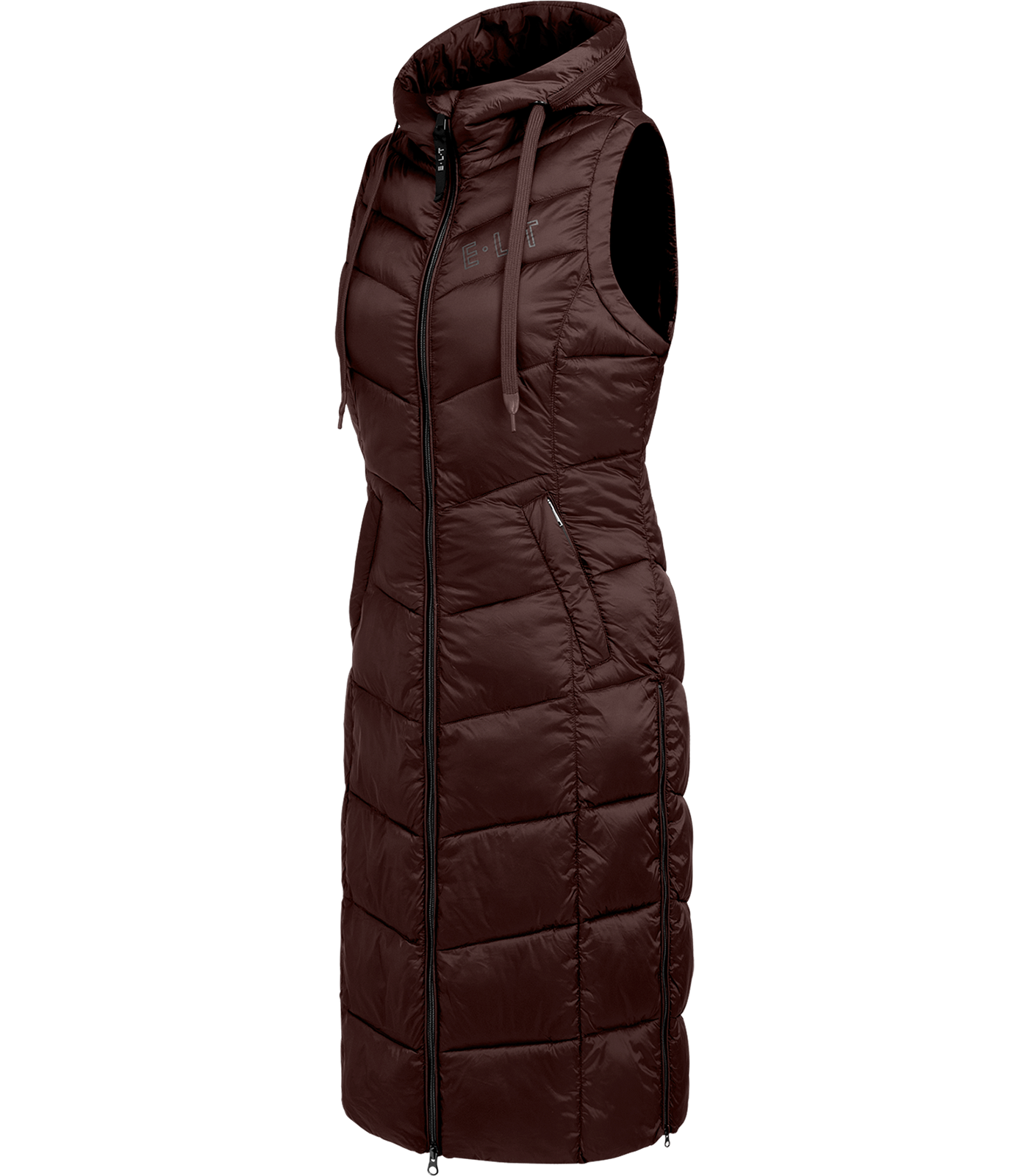 Lightweight Longweste Ostende mahagoni