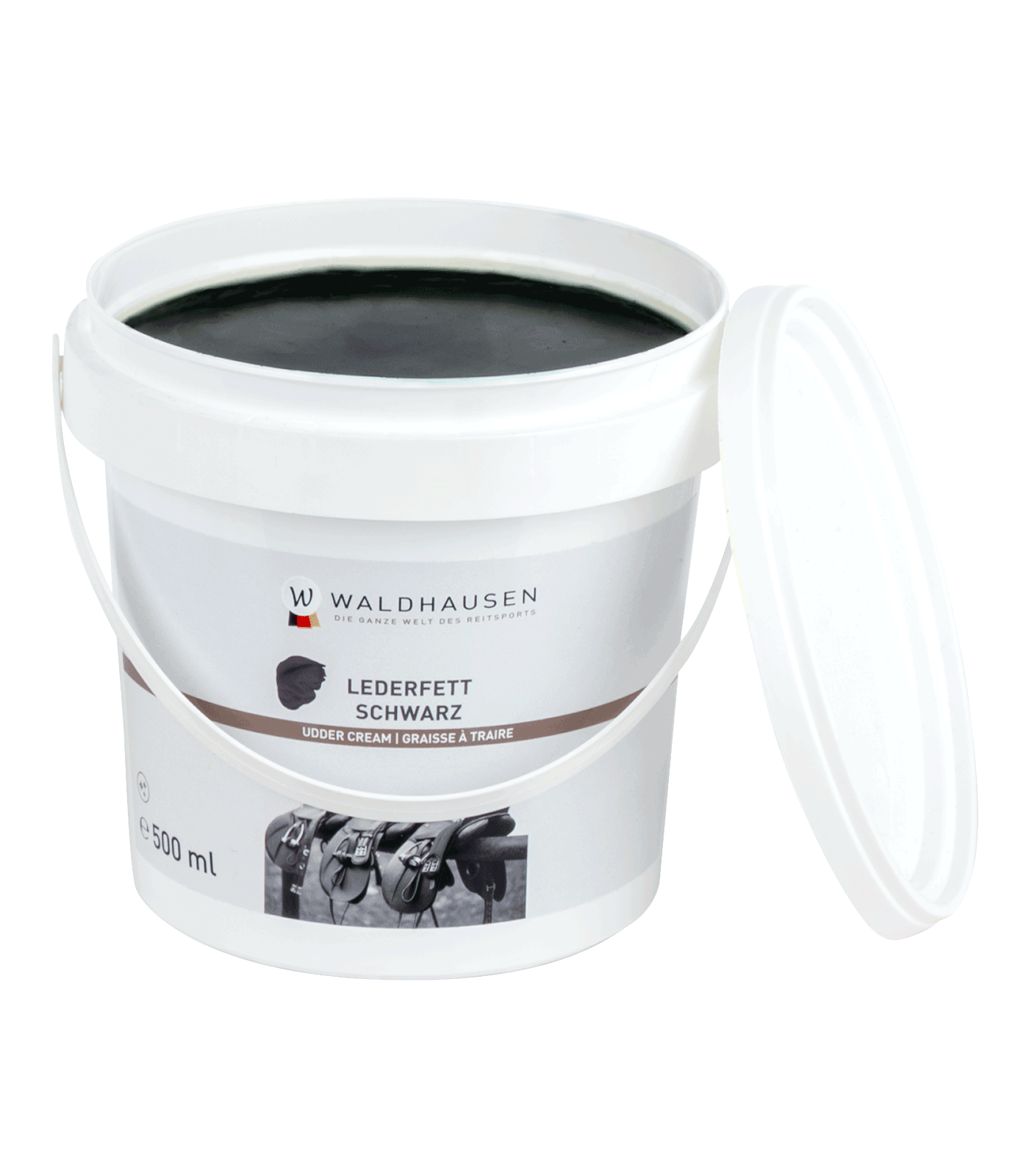 Lederfett, schwarz, 500 ml