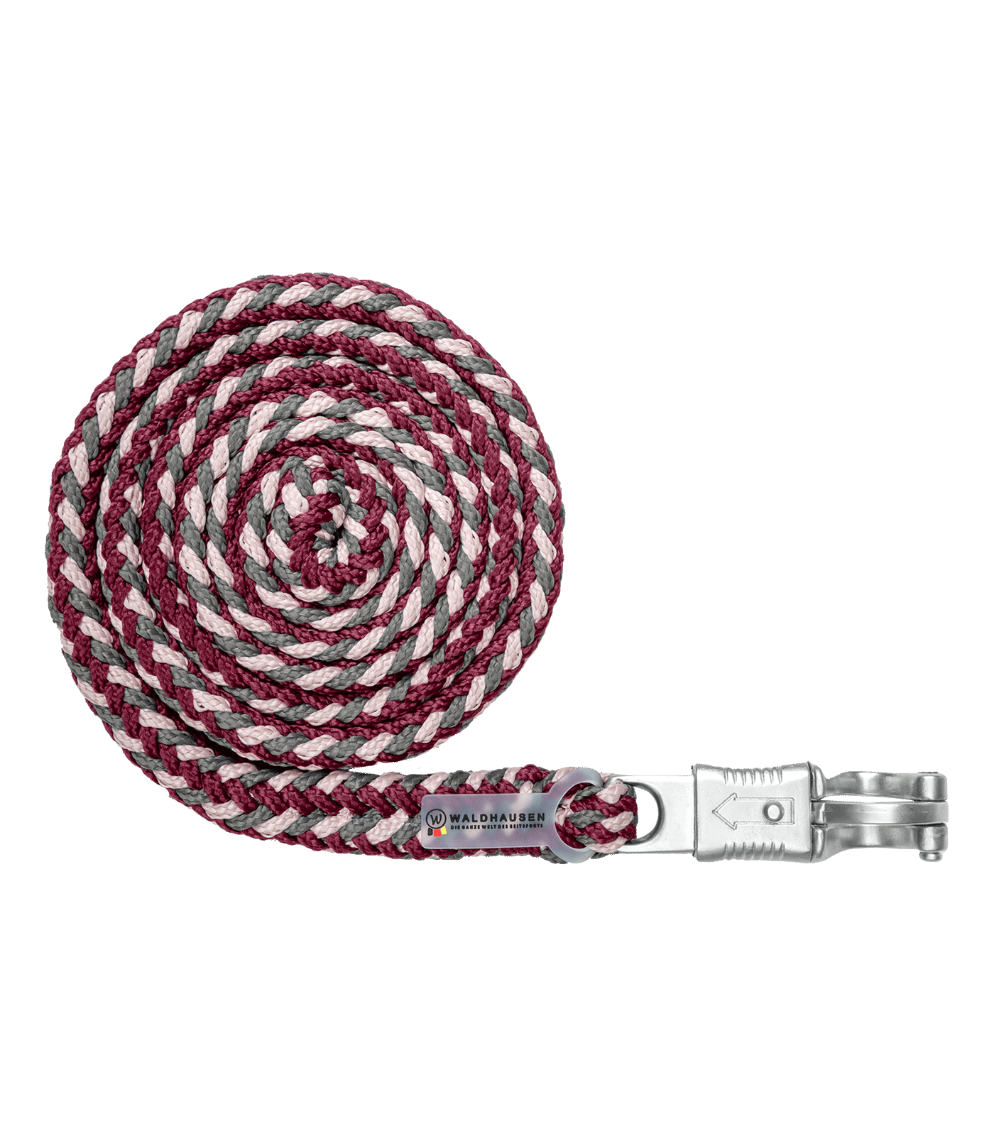 Plus Lead Rope - Panic Hook burgundyred/pewter/mother of pearl