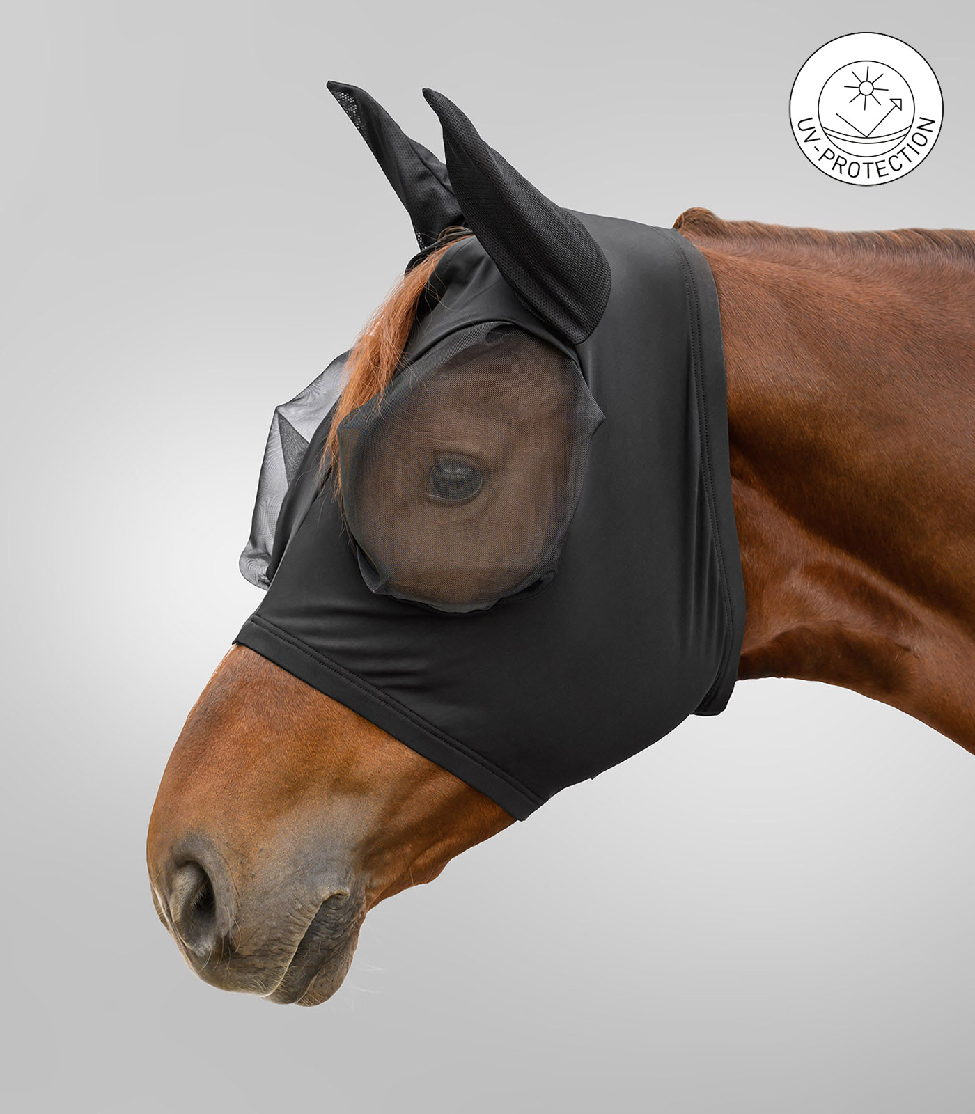 Masque anti-mouches Puck Flex noir