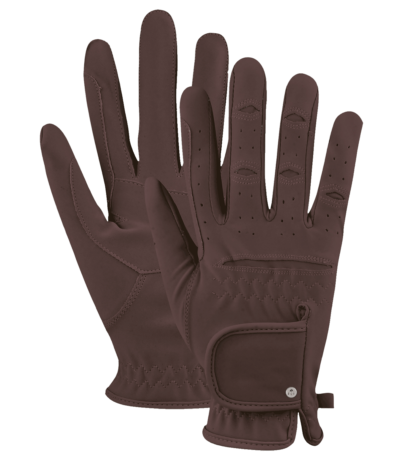 Gants d’équitation polyvalents Der Vielseitige marron