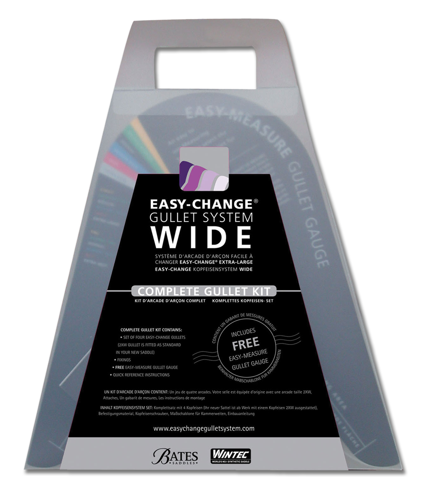 EASY-CHANGE Gullet Plate Kit, wide