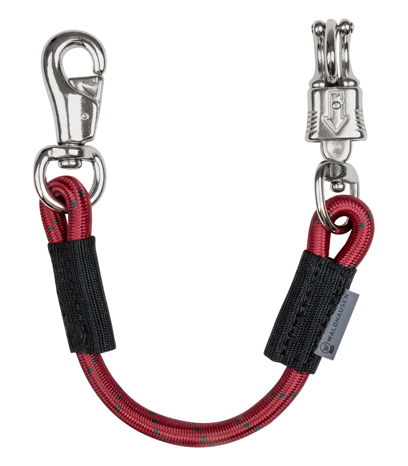 Fixation élastique pour le box et l’écurie, 55 cm rouge cerise