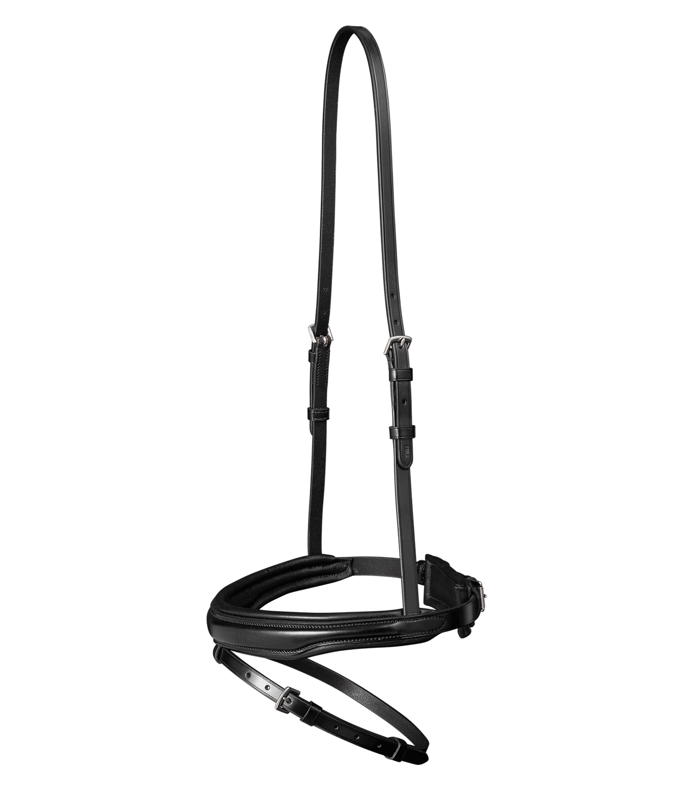 Waldhausen X-Line Cabezada para monta combinada inglesa negro