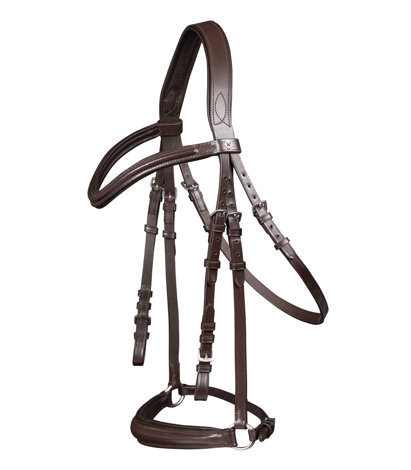 Waldhausen X-Line Standard Bridle Hannover brown