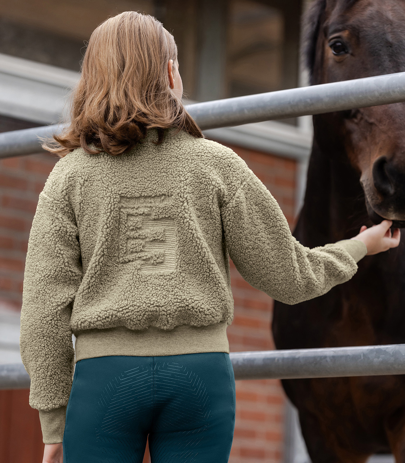 Veste en polaire Teddy Alba, pour ados