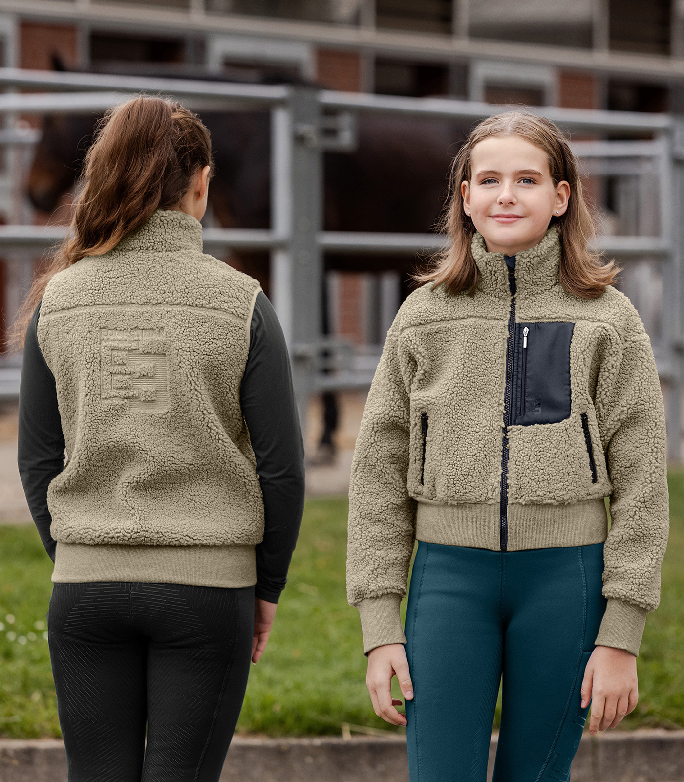 Veste sans manches en polaire Teddy Alma, pour ados