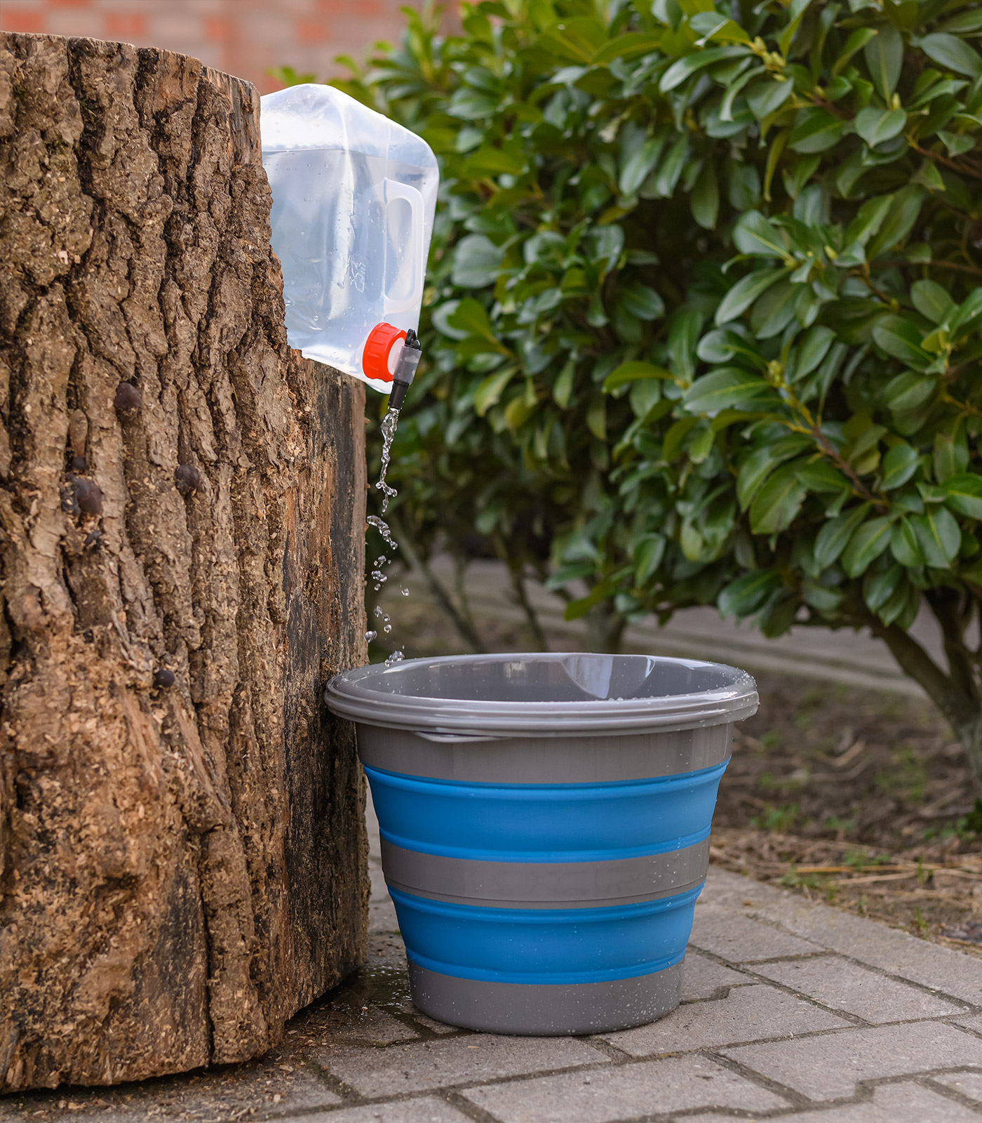 Bidón para agua plegable de 10 l