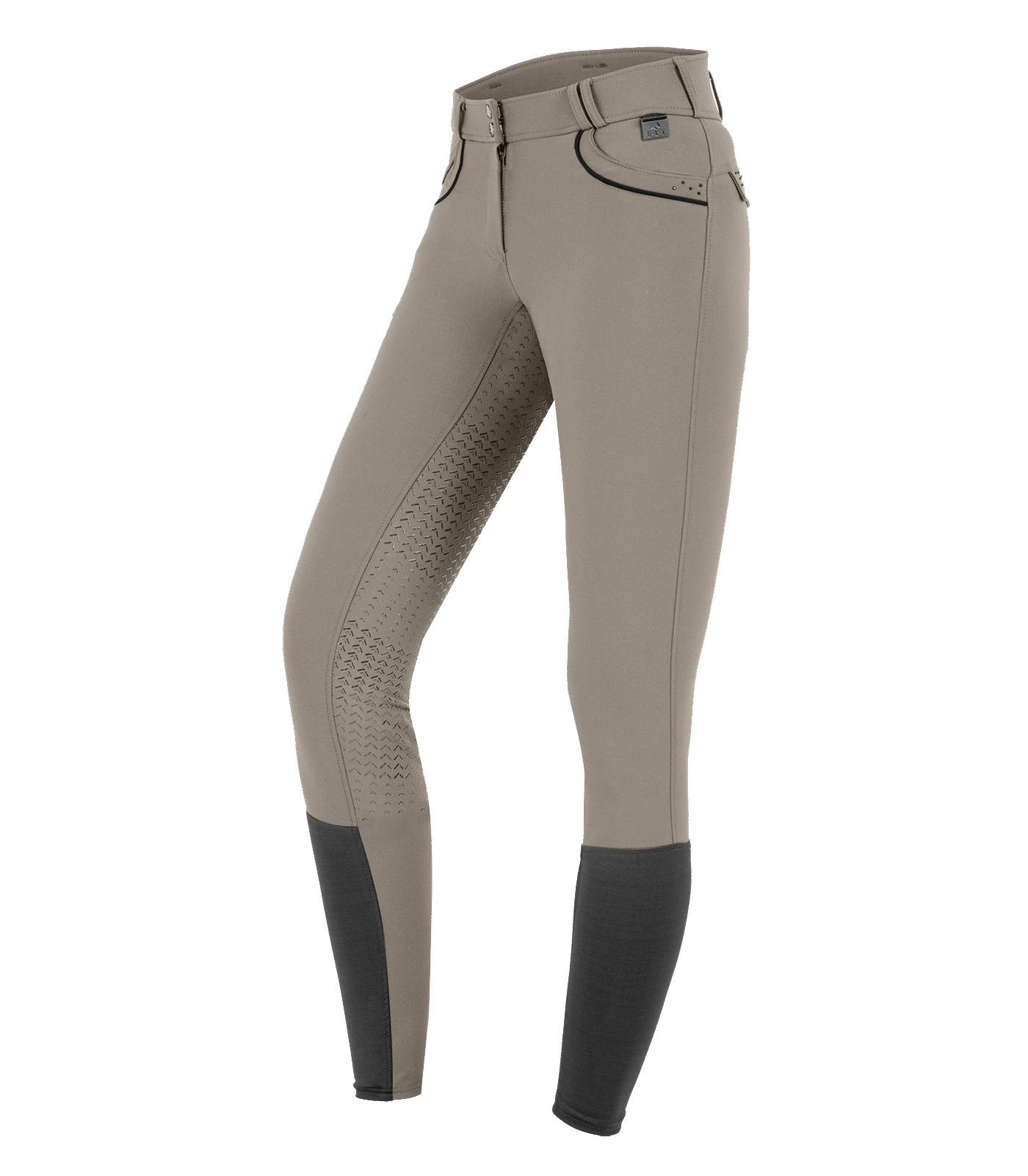 Pantalones de equitación Kassandra High Waist beige