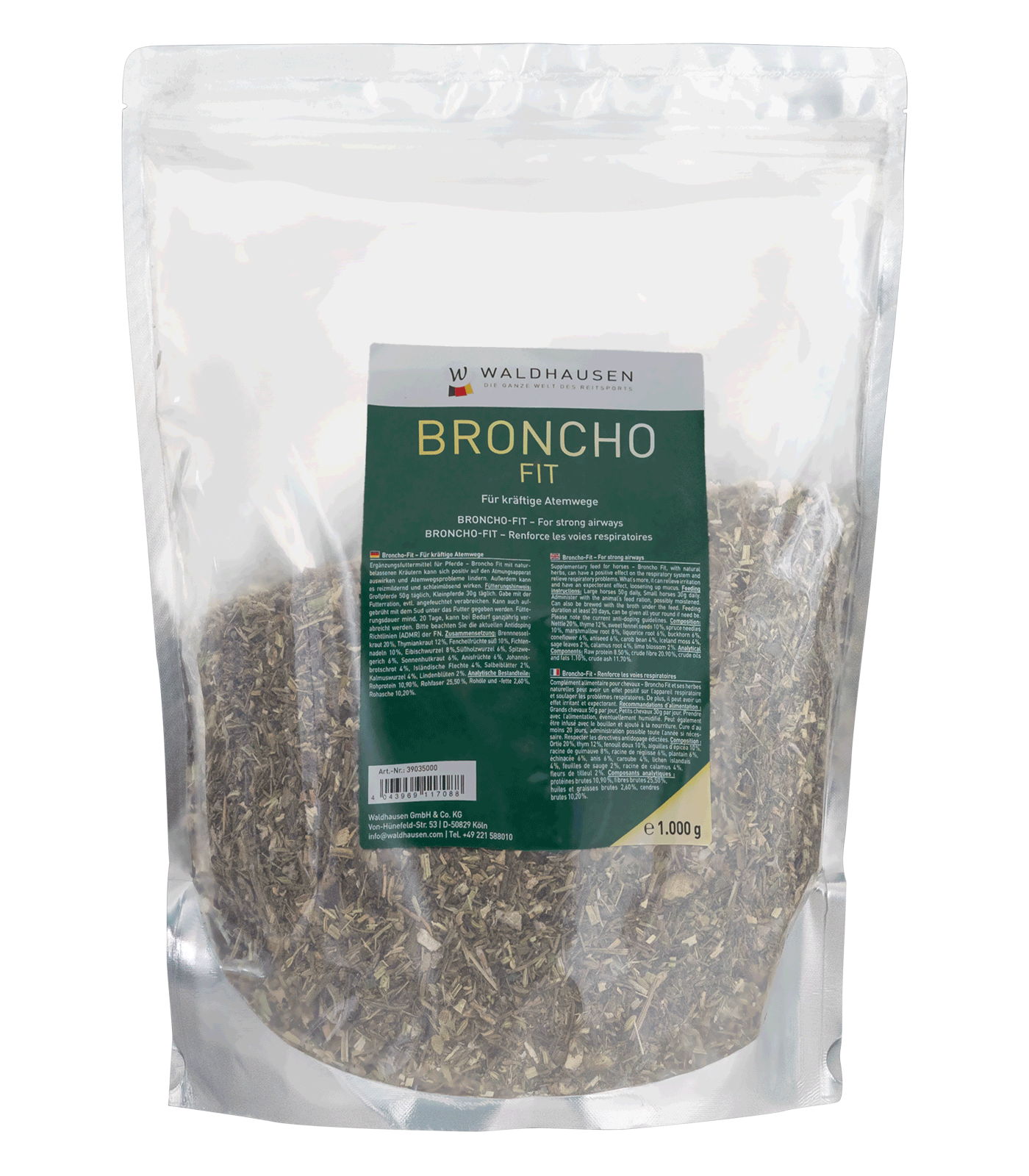 Broncho-Fit - Good for the respiratory tract, 1 kg