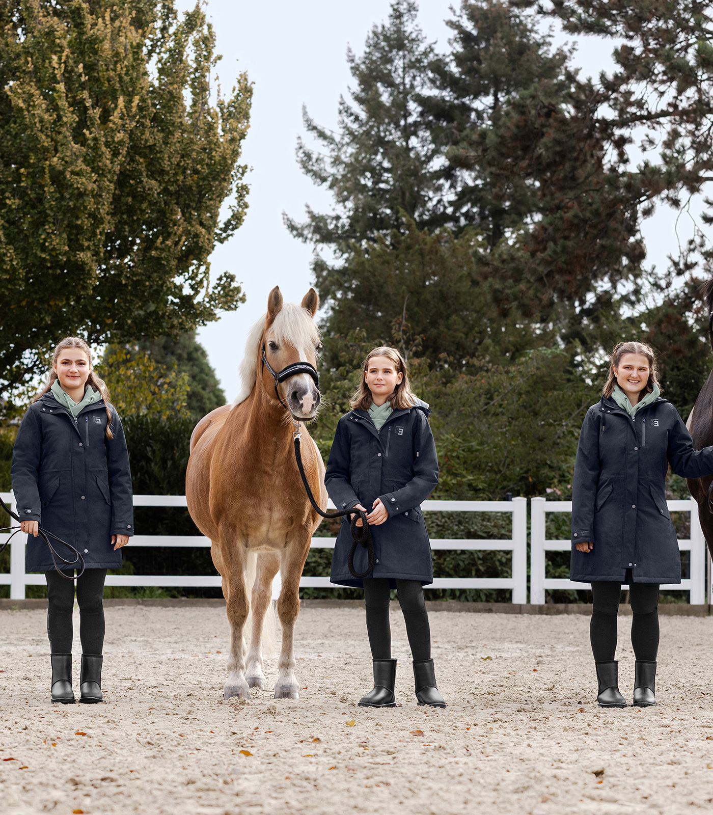 Parka technique d’équitation Ava, collection jeunes