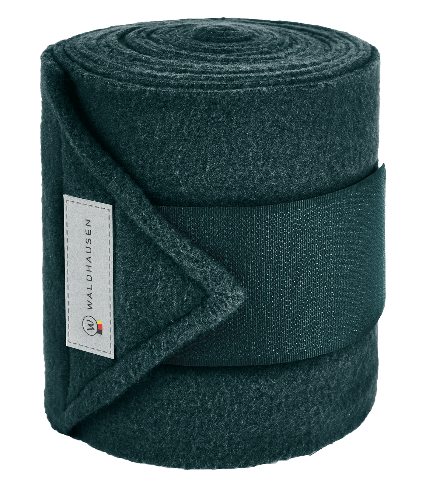 Basic Fleece Bandages, set of 4 fir green