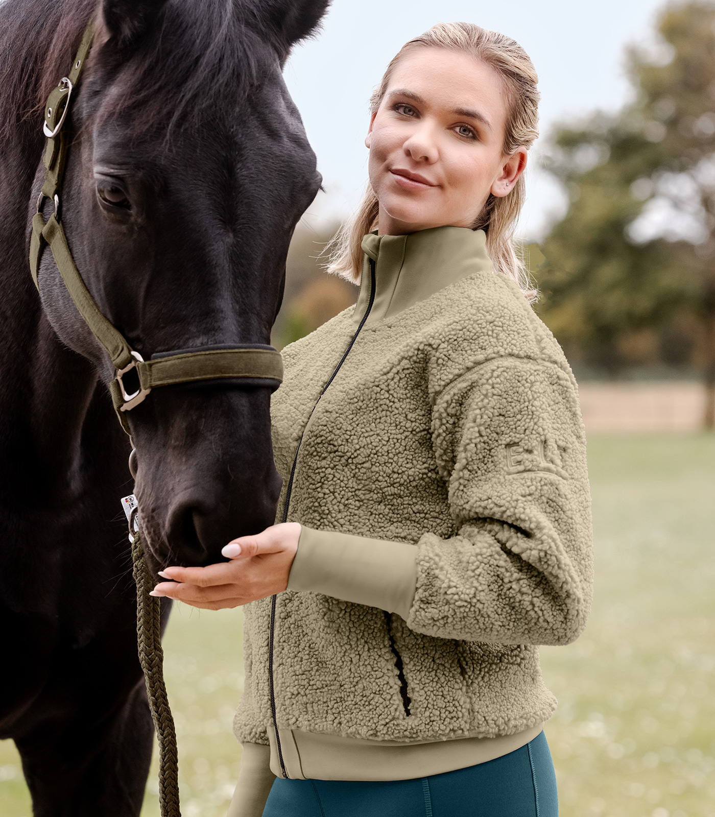 Giacca in pile Riverside