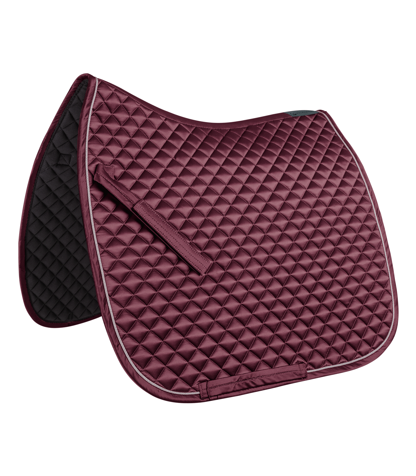 Felix Glam saddle pad velvet red