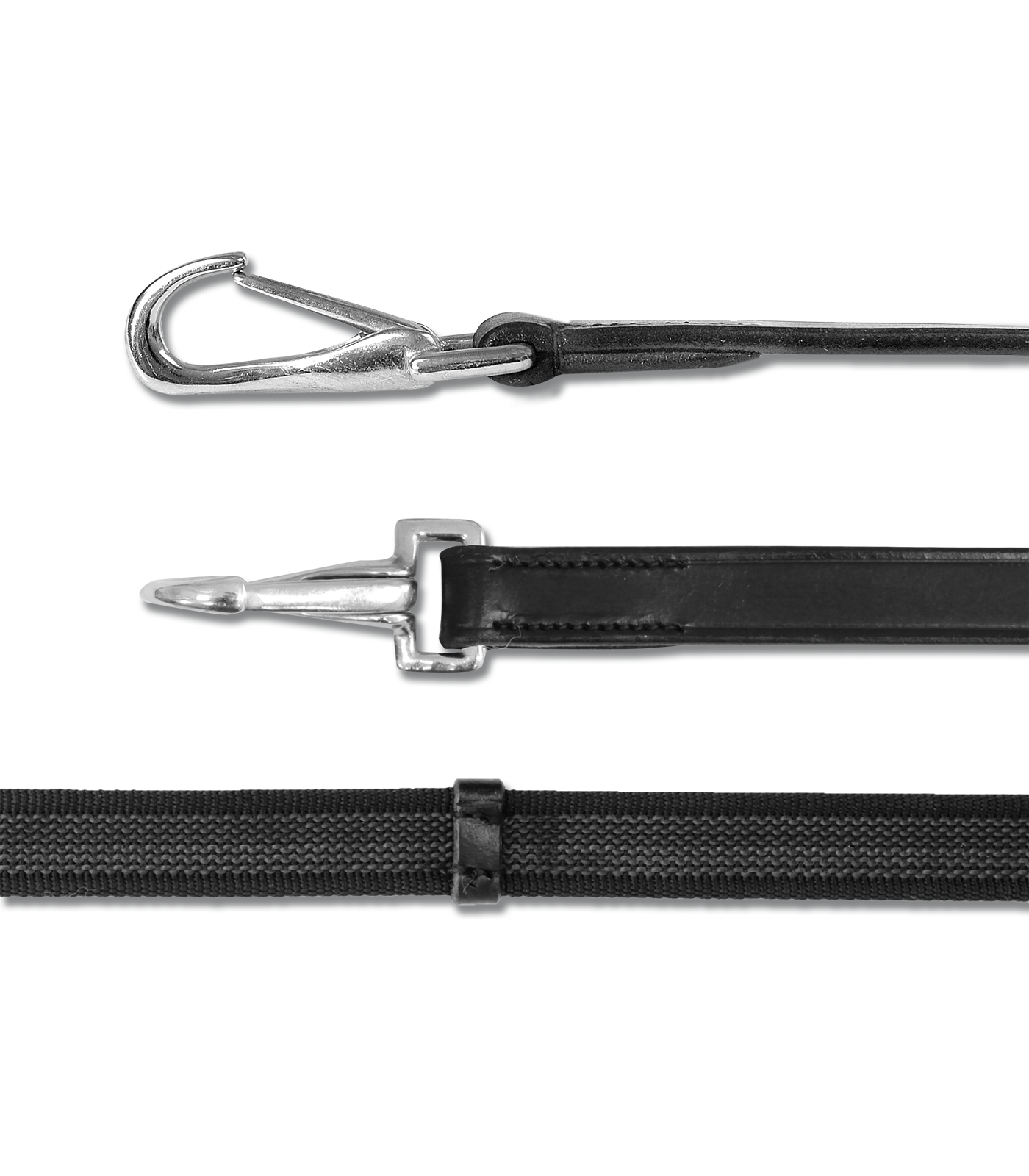 Waldhausen Non-slip Reins with carabiner hooks