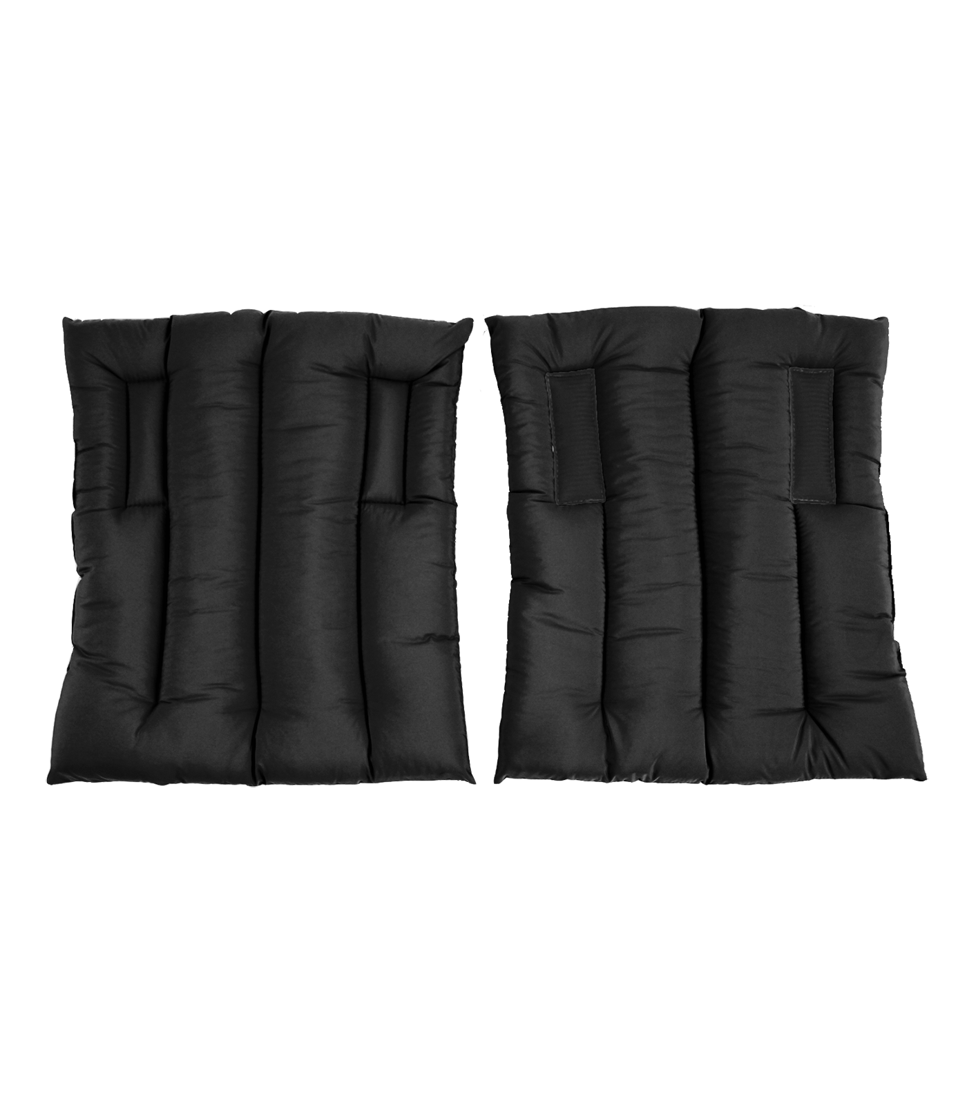 Coussinet de bandage de rechange pour guêtres d"écurie, par paire, noir noir
